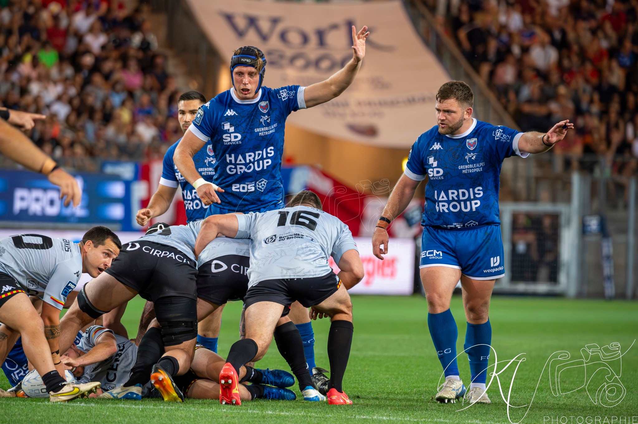 FC Grenoble Rugby - Provence - Rugby - FFR 2025 - PRO D2 -  1/2 Finale - Grenoble (38) vs (17) Provence (#PD225PD2GRPR5) Photo by: Karine Valentin | Siuxy Sports 2025-05-29