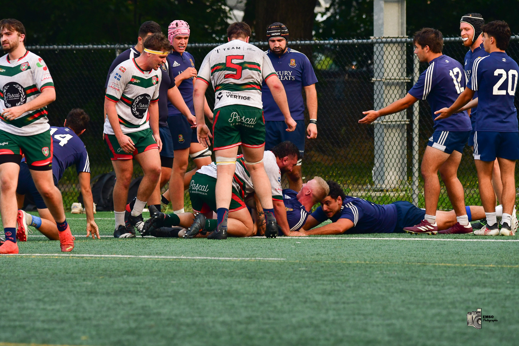  Rugby Club de Montréal - Sainte-Anne-de-Bellevue RFC - Rugby - RQ 2025 - SL M - Rugby Club de Montréal (51) vs (20) SABRFC (#RQ25SLMRCMSA7) Photo by: emso photo | Siuxy Sports 2025-08-02