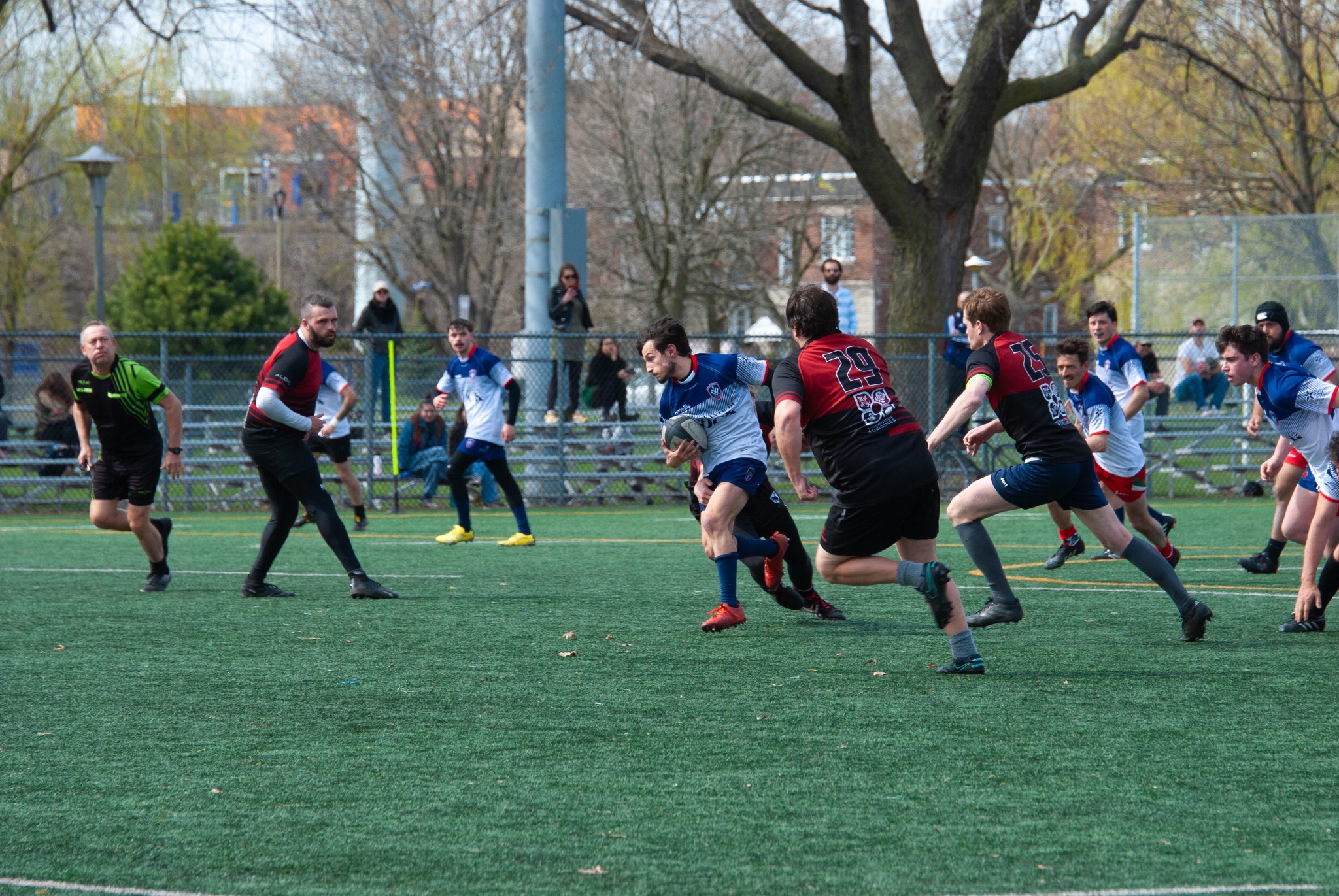  Rugby Club de Montréal - Westmount Rugby Club - Rugby - RQ 2024 - LPR2 - RCMXV vs Westmount 2 (#RQ24LP2RCMXW4) Photo by: Coraline Brochet | Siuxy Sports 2024-04-27