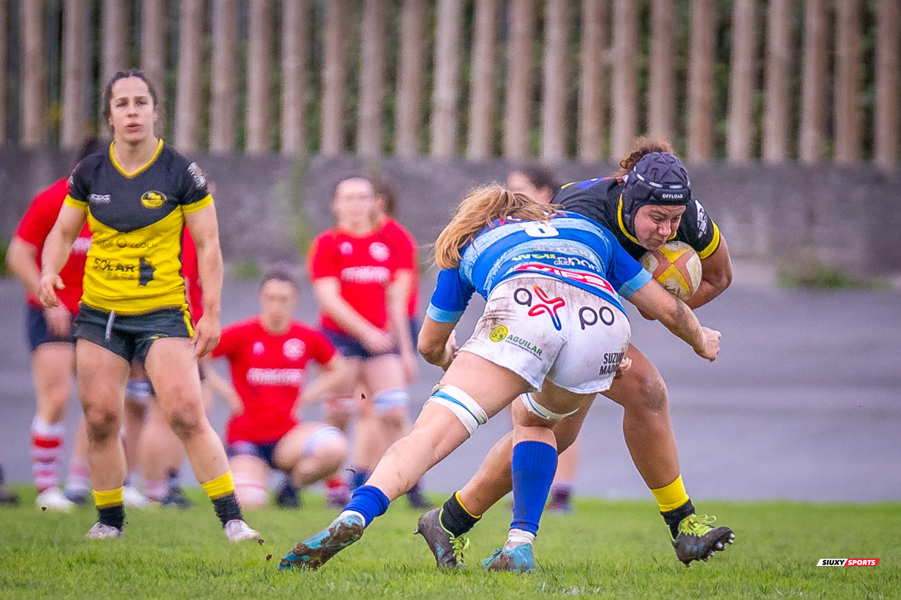  Getxo Artea Rugby Taldea - Club de Rugby Cisneros - Rugby - FER 2025 - LIGA IBERDROLA - GETXO NESKAK (39) vs (10) Cisneros (#FER25LIGNCI02) Photo by: Fredy Monfoto | Siuxy Sports 2025-02-15