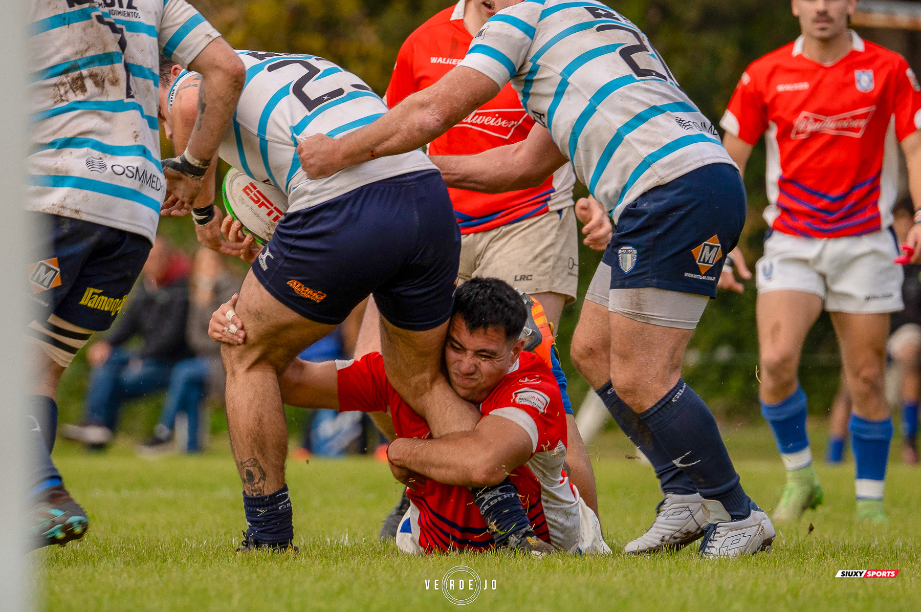  Luján Rugby Club - Club Atlético Banco de la Nación Argentina - Rugby - URBA 2025 - PRI B SUP - Lujan (14) vs (48) Banco Nacion (#URBA1BSLUBN6) Photo by: Ignacio Verdejo | Siuxy Sports 2025-06-21
