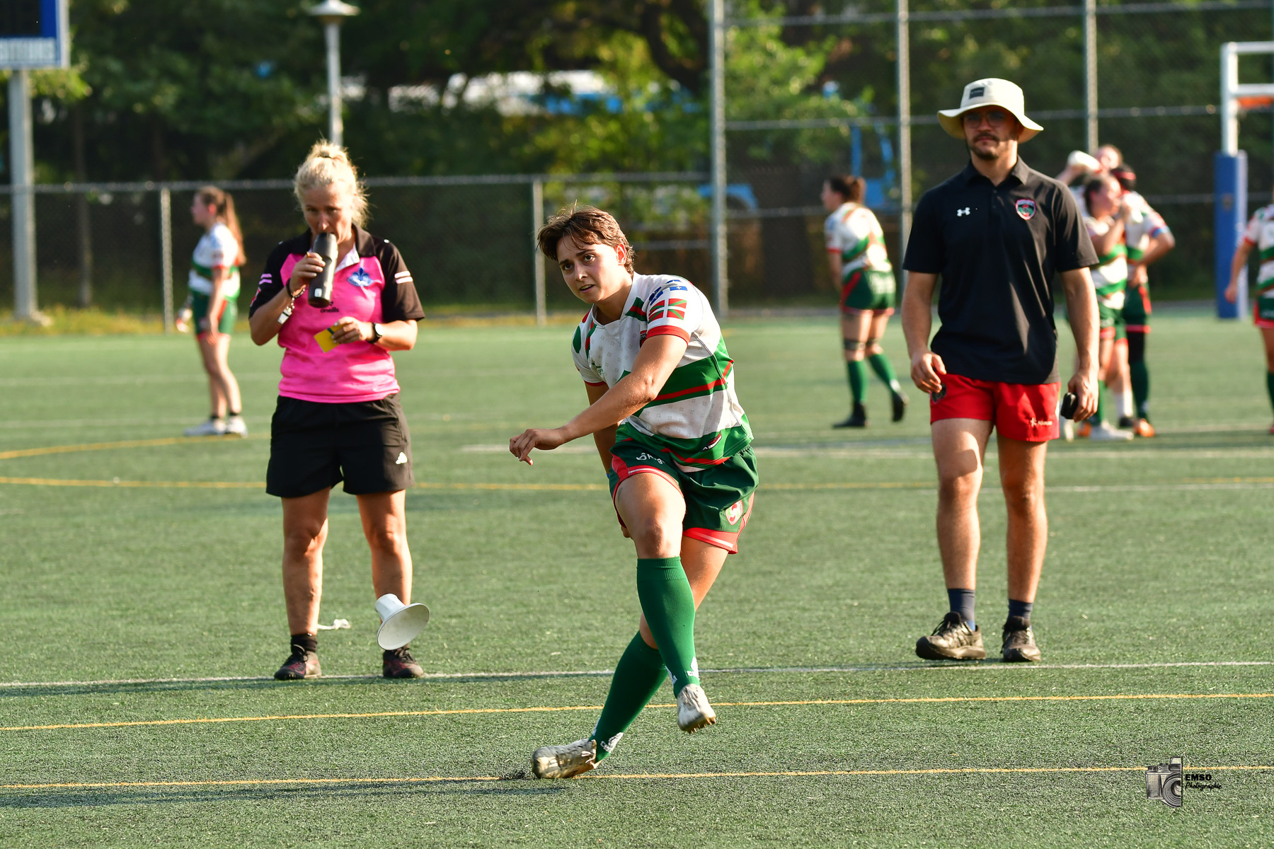  Rugby Club de Montréal - Braves de Trois-Rivières - Rugby - RQ 2025 - LPR2 F - Demi Finale - RCM (48) vs (14) Braves de Trois-Rivières (#RQ25LP2FRCMB8) Photo by: emso photo | Siuxy Sports 2025-08-09