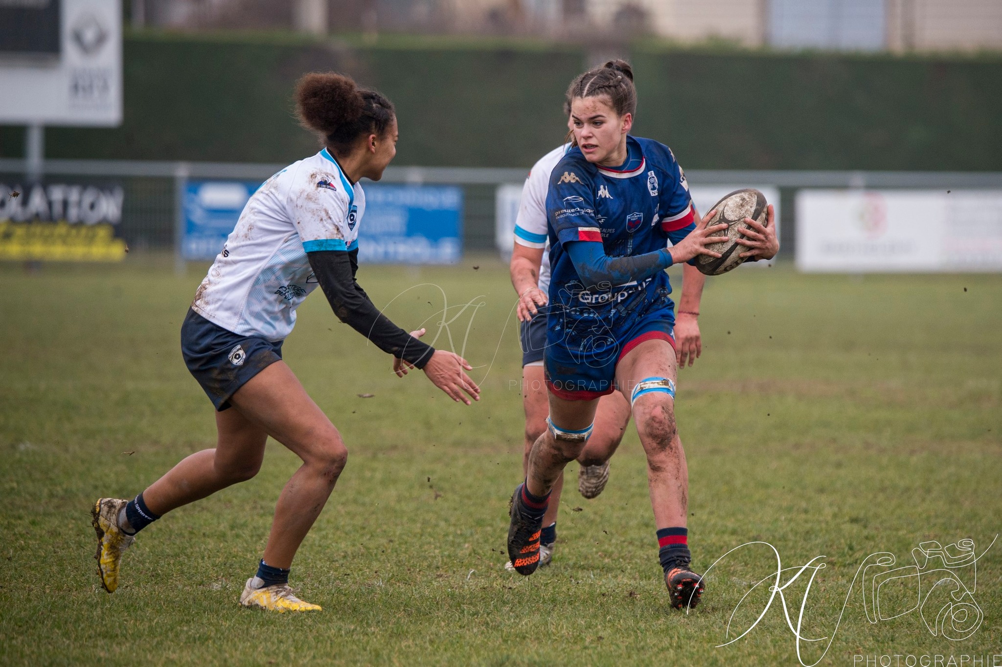  FC Grenoble Rugby - Montpellier Hérault Rugby - Rugby - FFR 2025 - U-18 Fém - Grenoble vs Montpellier (#FFR25U18GREMON1) Photo by: Karine Valentin | Siuxy Sports 2025-01-18