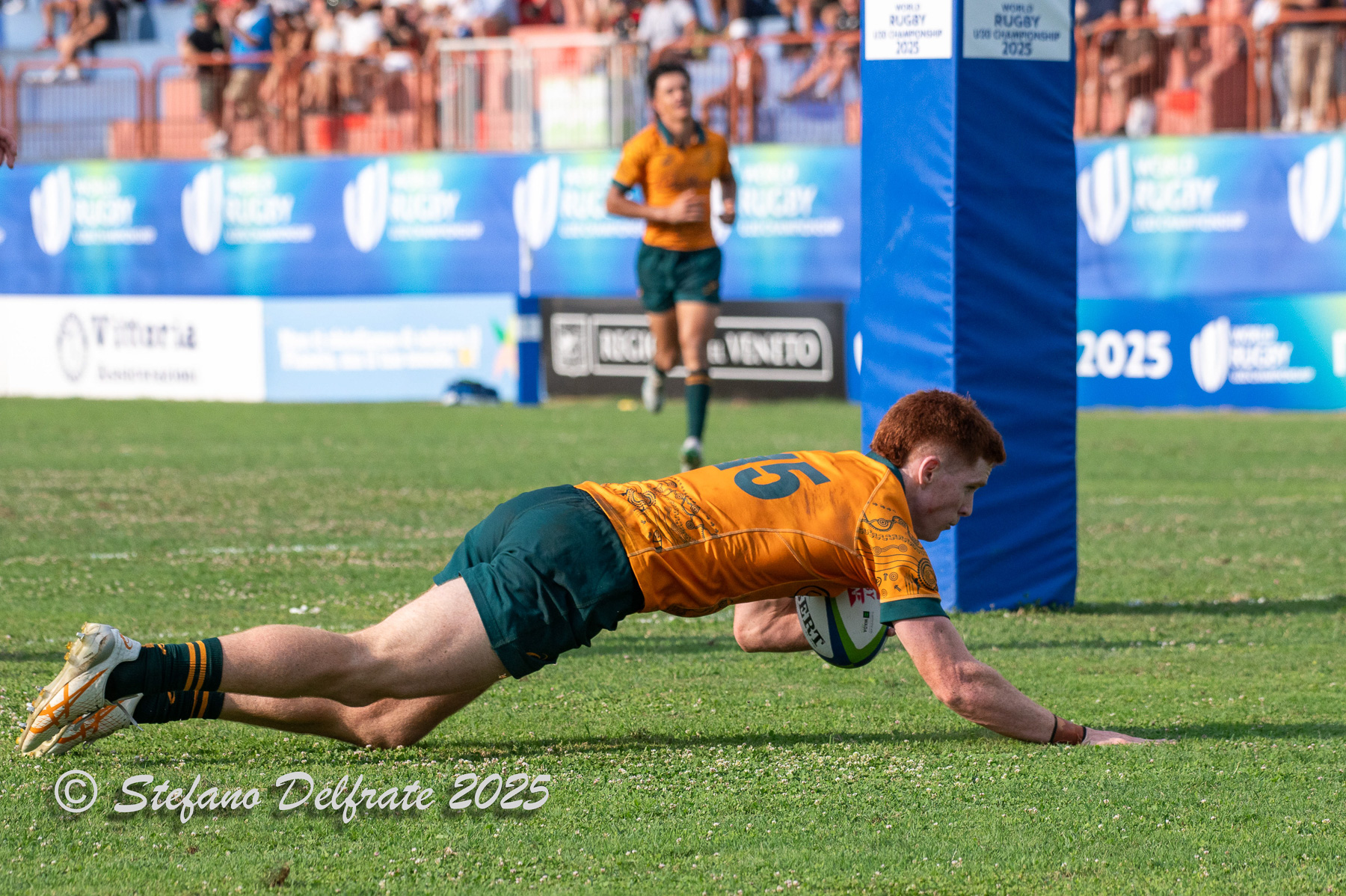  Australia U-20 national rugby union team (M) - England U-20 national rugby union team - Rugby - 2025 World Rugby U20 Championship - Australia (68) vs (40) England (#RWC25U20AUEN) Photo by: Stefano Delfrate | Siuxy Sports 2025-07-26