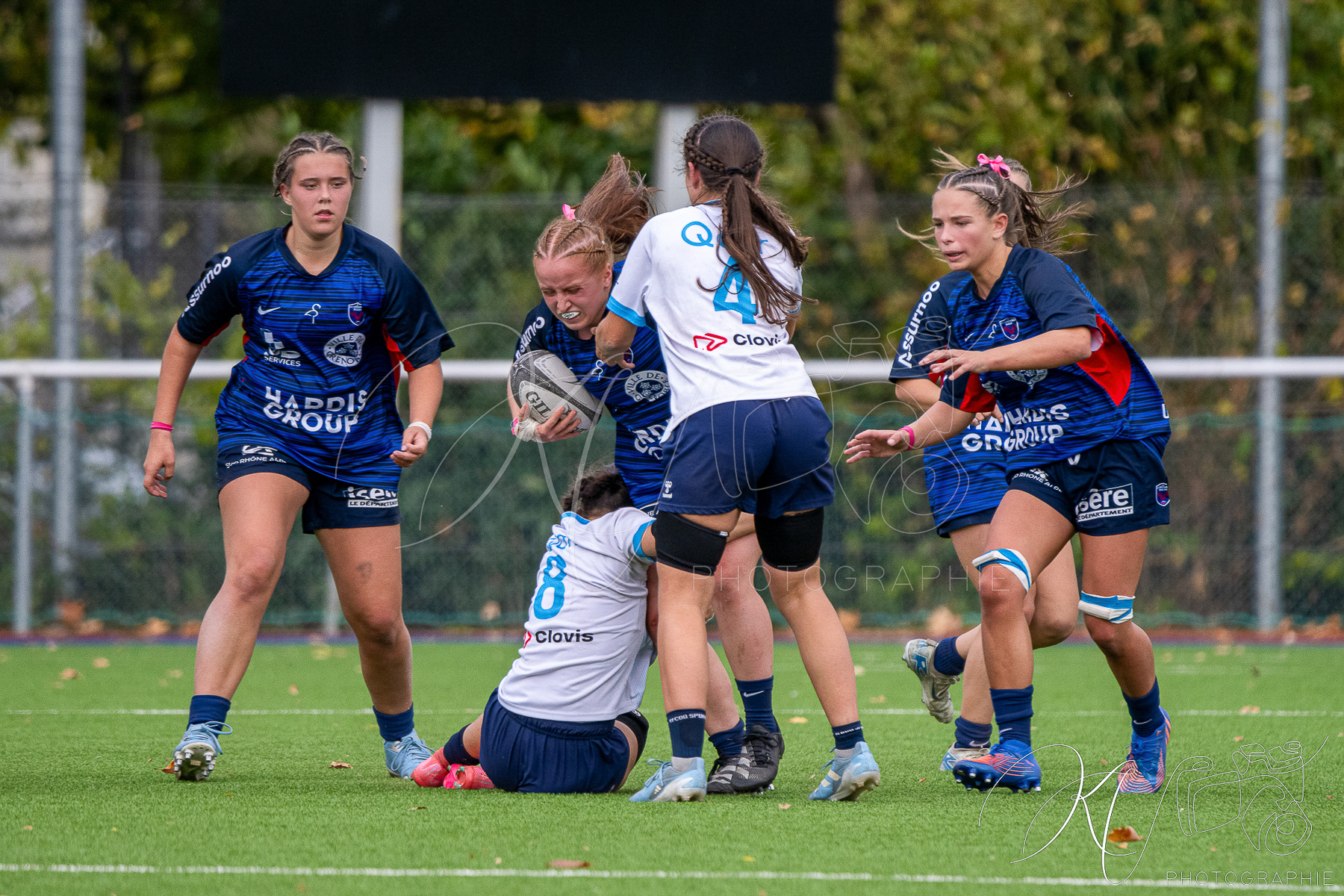  FC Grenoble Rugby - Montpellier Hérault Rugby - Rugby - FFR 2025 - U18 F - Amazones FCG vs Montpellier (#FFR25U18FAM10) Photo by: Karine Valentin | Siuxy Sports 2025-10-18