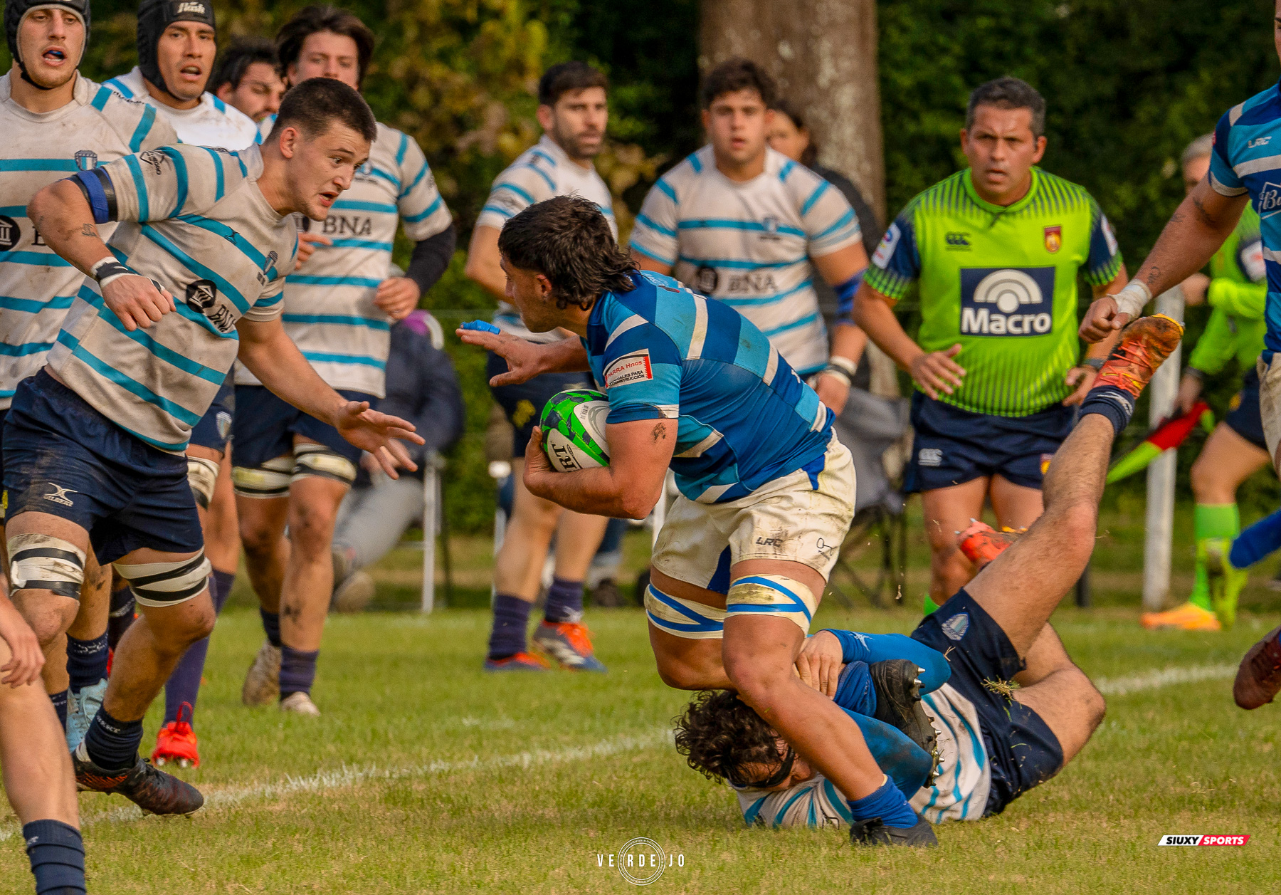  Luján Rugby Club - Club Atlético Banco de la Nación Argentina - Rugby - URBA 2025 - PRI B SUP - Lujan (14) vs (48) Banco Nacion (#URBA1BSLUBN6) Photo by: Ignacio Verdejo | Siuxy Sports 2025-06-21