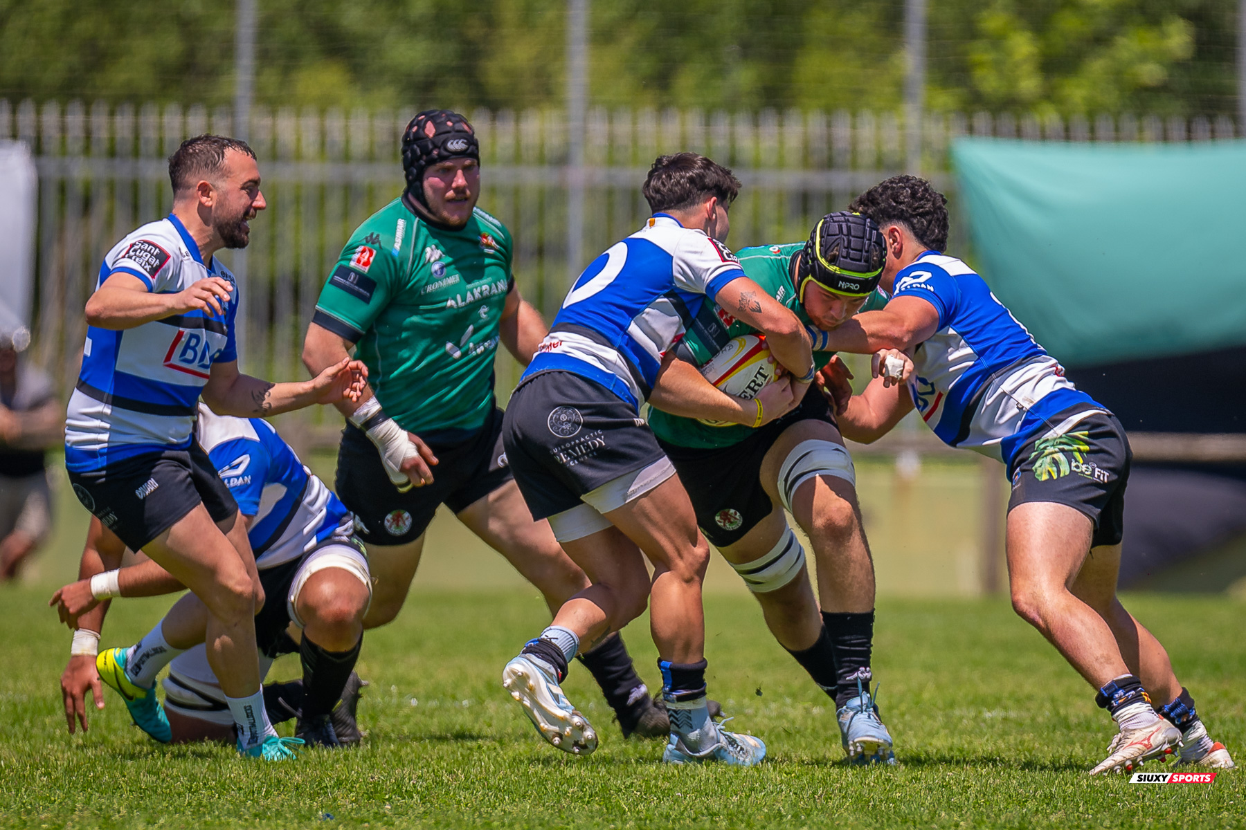  Gernika Rugby Taldea - Club de Rugby Sant Cugat - Rugby - FER 2025 - Sémi Final Ascenso - Gernika (24) vs (11) Sant Cugat (#FER25SFAGRTCRSC) Photo by: Fredy Monfoto | Siuxy Sports 2025-05-18