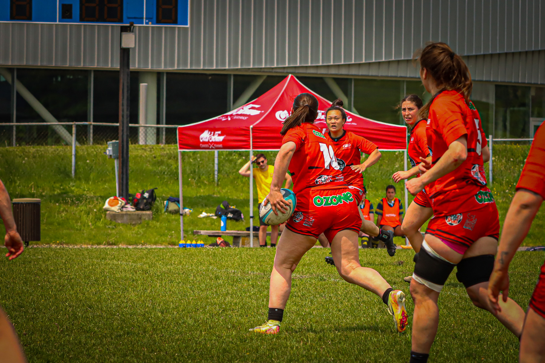  Club de Rugby de Québec - Town of Mount Royal RFC - Rugby - RQ 2025 - SL F - Club de Rugby de Québec (54) vs (12) TMR (#RQ25SLFQCTMR6) Photo by: Photo Mayarts | Siuxy Sports 2025-06-07