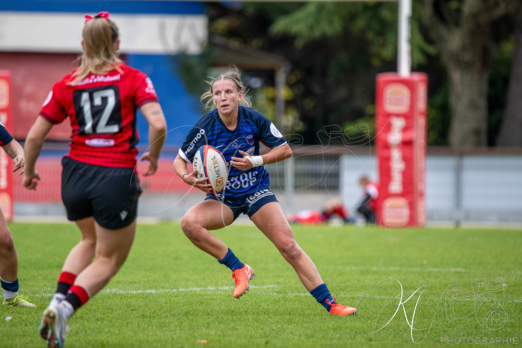  FC Grenoble Rugby - Lyon Olympique Universitaire - Rugby - FFR 2025 - Elite 1 F - Amazones FCG vs Lyon Olympique Universitaire (#FFR25E1FALOU1) Photo by: Karine Valentin | Siuxy Sports 2025-10-18