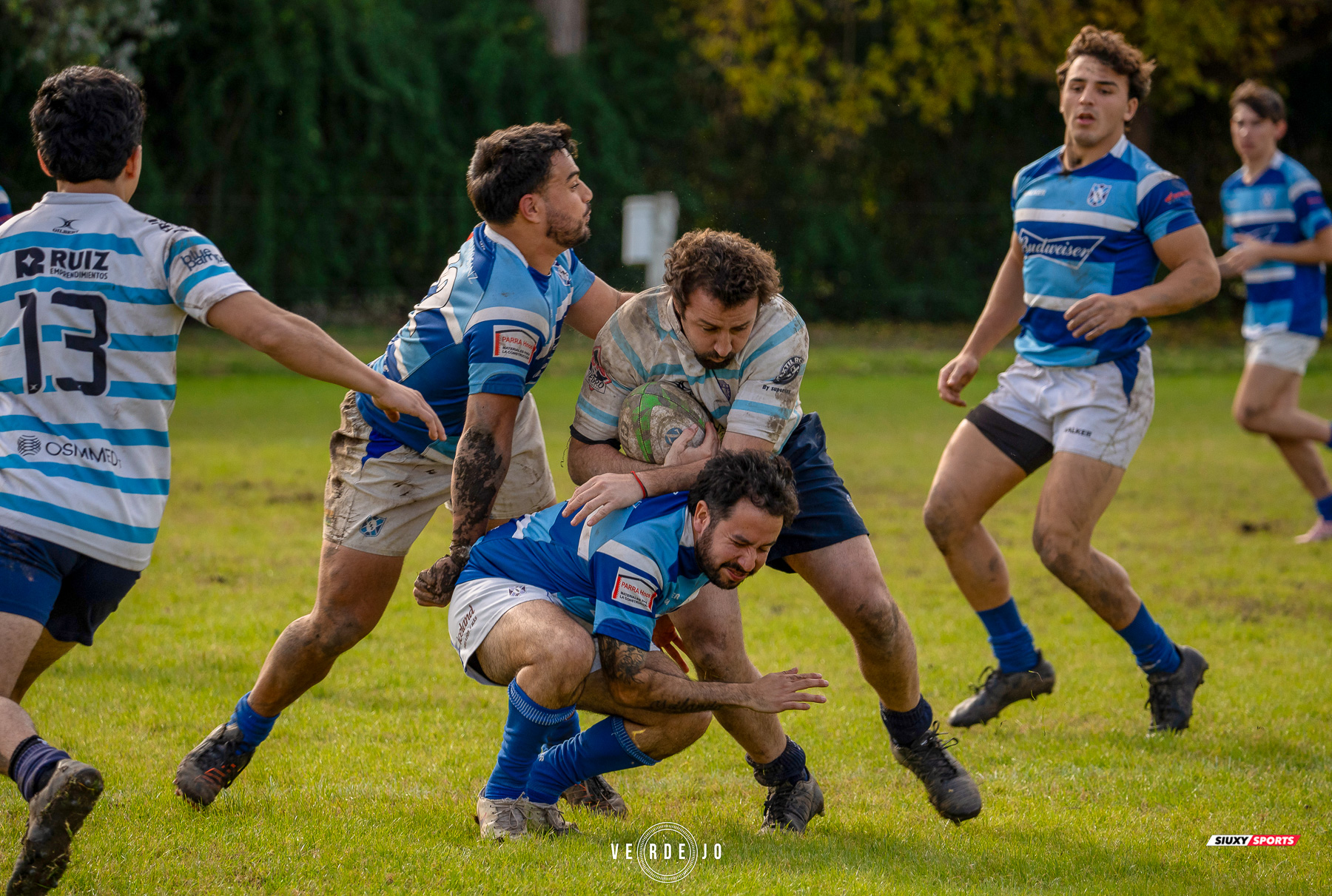  Luján Rugby Club - Club Atlético Banco de la Nación Argentina - Rugby - URBA 2025 - PRI B SUP - Lujan (14) vs (48) Banco Nacion (#URBA1BSLUBN6) Photo by: Ignacio Verdejo | Siuxy Sports 2025-06-21