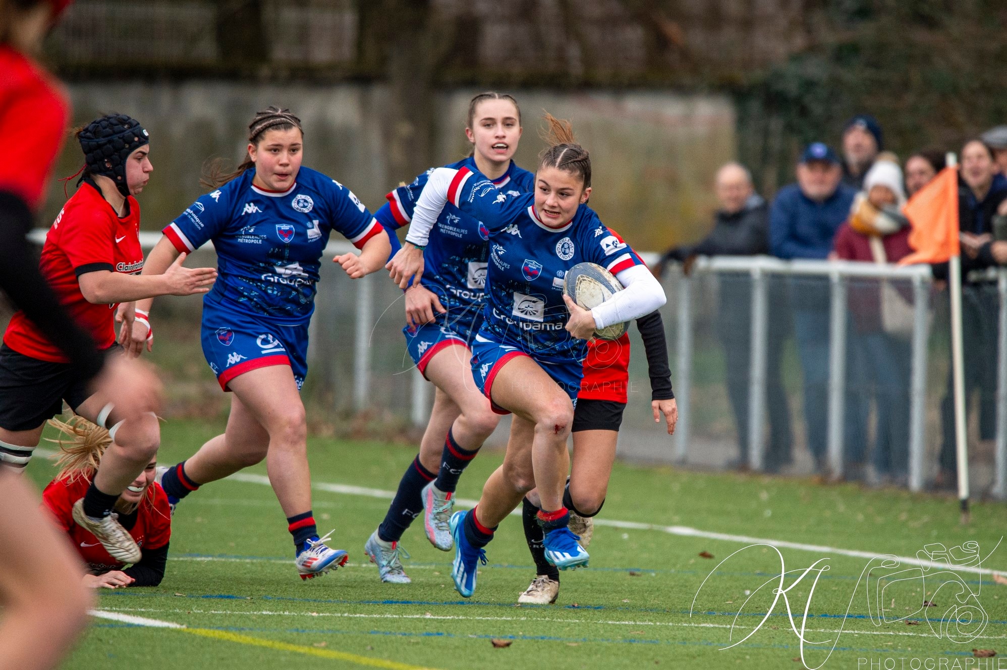  FC Grenoble Rugby - RC Toulonnais - Rugby - FFR 2025 - U-18 Fém - Grenoble vs Toulon (#FFR25U18FGRETOU02) Photo by: Karine Valentin | Siuxy Sports 2025-02-09