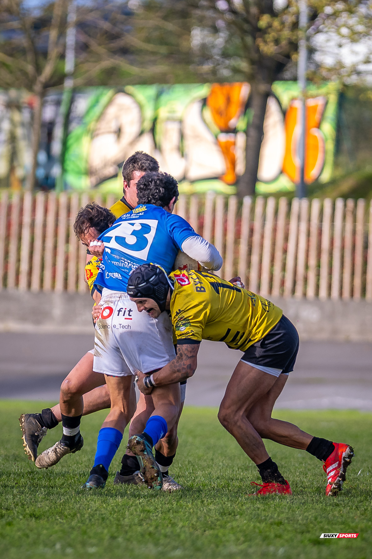  Getxo Artea Rugby Taldea - Real Oviedo Rugby - Rugby - FER 2025 - DHB - Getxo RT (43) vs (19) Oviedo (#FER25DHBGRTOVI03) Photo by: Fredy Monfoto | Siuxy Sports 2025-03-29