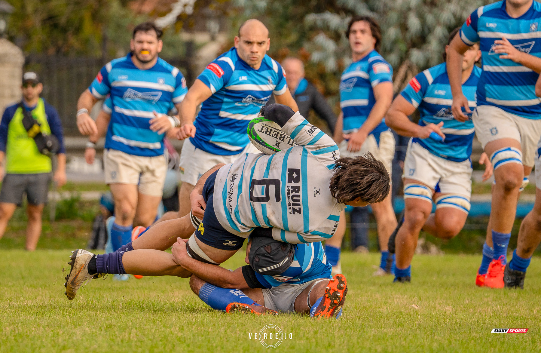  Luján Rugby Club - Club Atlético Banco de la Nación Argentina - Rugby - URBA 2025 - PRI B SUP - Lujan (14) vs (48) Banco Nacion (#URBA1BSLUBN6) Photo by: Ignacio Verdejo | Siuxy Sports 2025-06-21