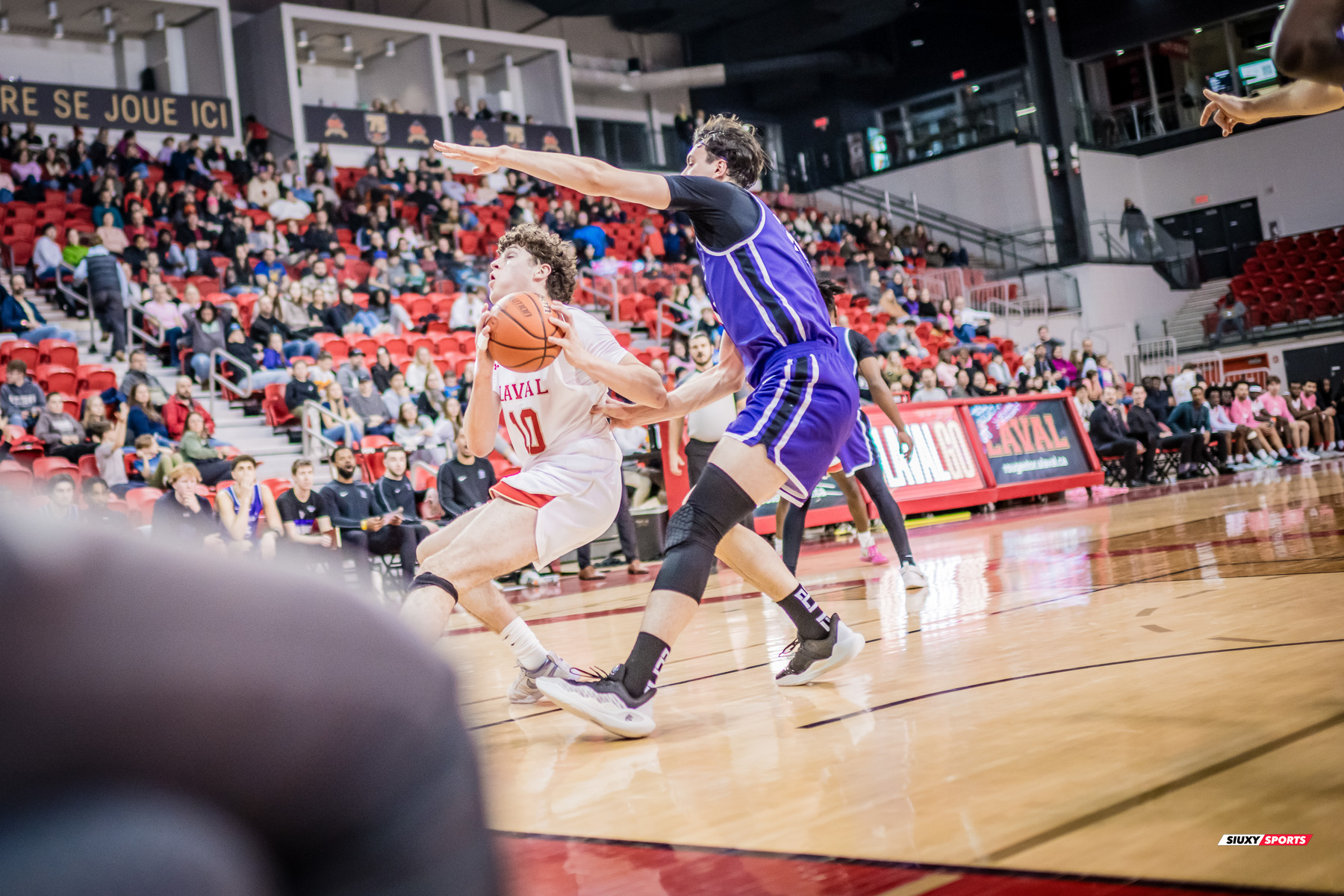  Université Laval - Bishop's University - Basketball - RSEQ 2025 - Basketball M - U.Laval (65) vs (73) Bishop's (#RSEQ25BMULBI02) Photo by: Louis Charland | Siuxy Sports 2025-02-01