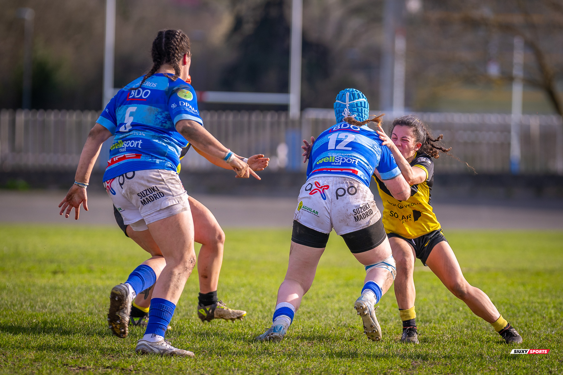  Getxo Artea Rugby Taldea - Club de Rugby Cisneros - Rugby - FER 2025 - LIGA IBERDROLA - GETXO NESKAK (39) vs (10) Cisneros (#FER25LIGNCI02) Photo by: Fredy Monfoto | Siuxy Sports 2025-02-15