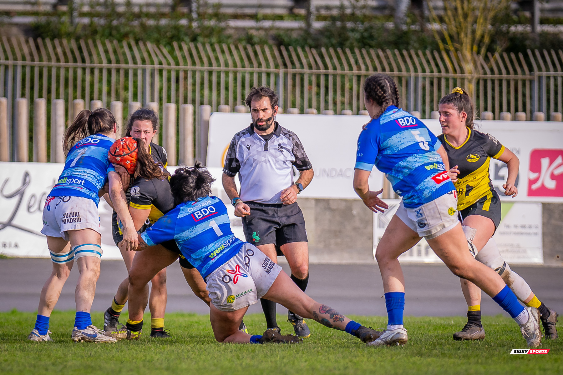  Getxo Artea Rugby Taldea - Club de Rugby Cisneros - Rugby - FER 2025 - LIGA IBERDROLA - GETXO NESKAK (39) vs (10) Cisneros (#FER25LIGNCI02) Photo by: Fredy Monfoto | Siuxy Sports 2025-02-15
