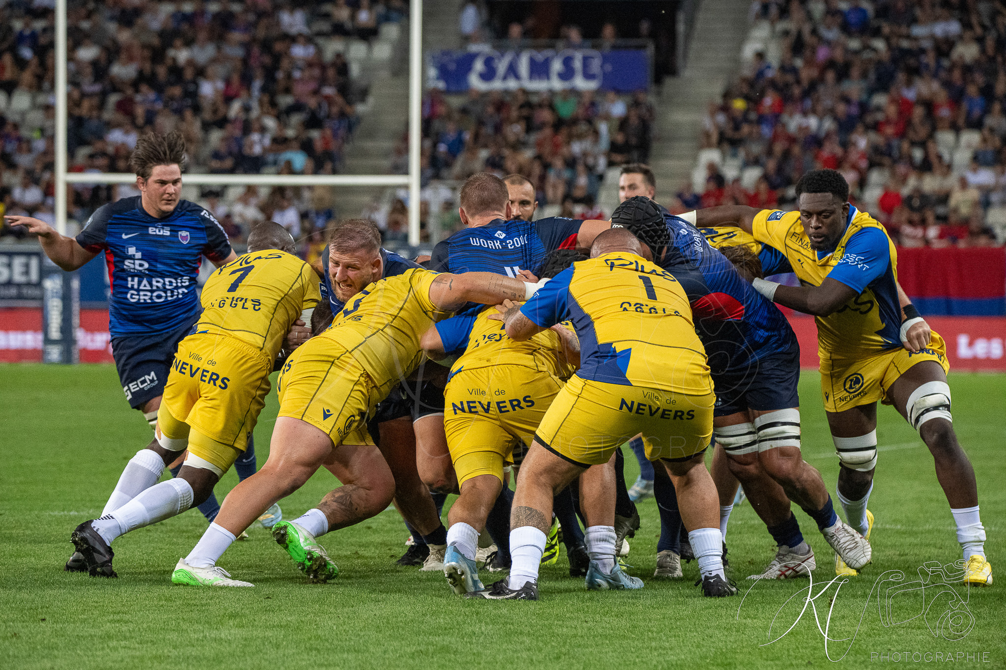  FC Grenoble Rugby - USON Nevers - Rugby - FFR 2025 - Pro D2 - Grenoble Rugby vs USON Nevers (#FFR25PD2GRUN9) Photo by: Karine Valentin | Siuxy Sports 2025-09-18