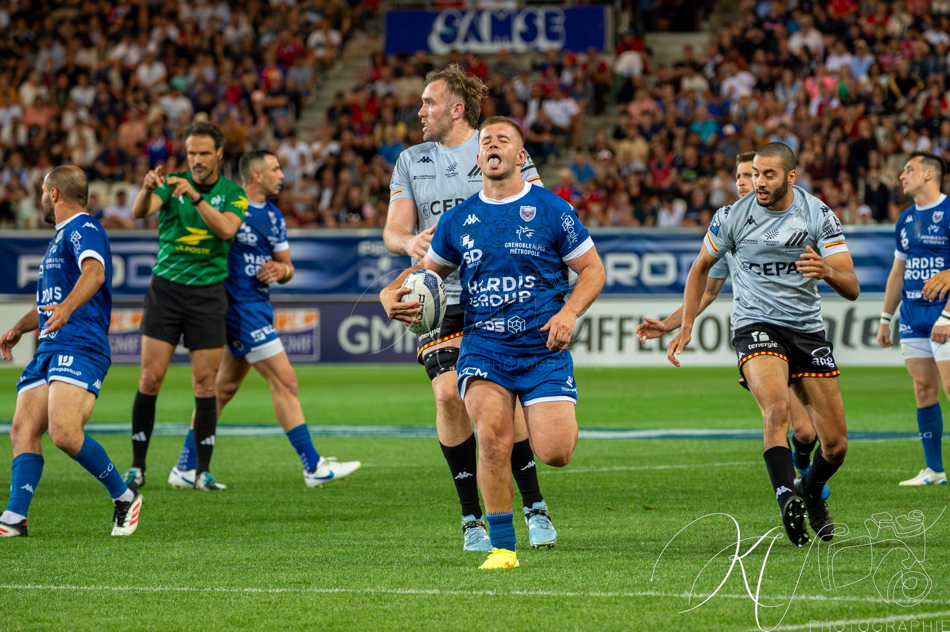  FC Grenoble Rugby - Provence - Rugby - FFR 2025 - PRO D2 -  1/2 Finale - Grenoble (38) vs (17) Provence (#PD225PD2GRPR5) Photo by: Karine Valentin | Siuxy Sports 2025-05-29