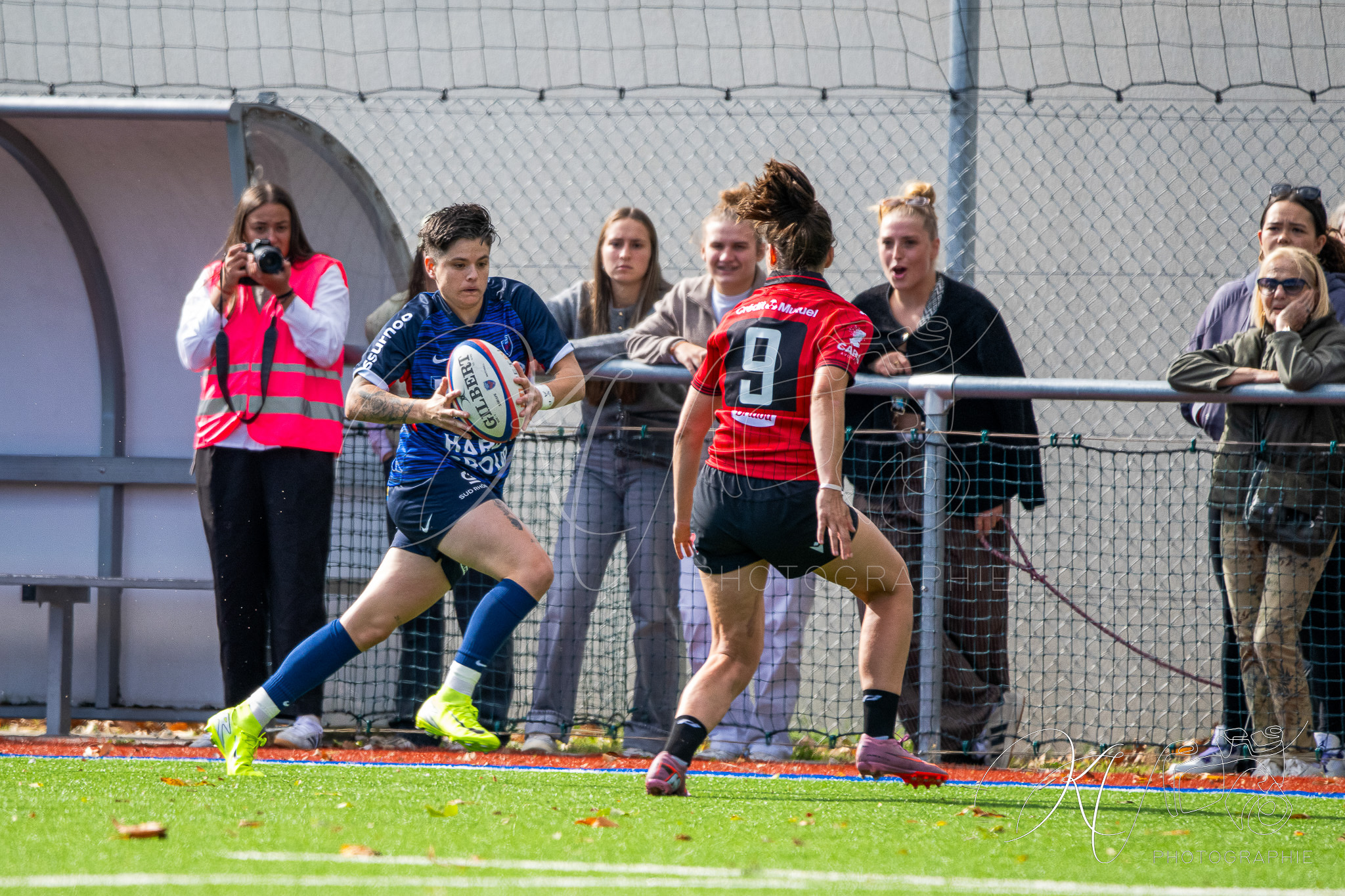  FC Grenoble Rugby - Lyon Olympique Universitaire - Rugby - FFR 2025 - Reserve Élite F - FC Grenoble vs Lyon Olympique Universitaire (#FFR25REFGL10) Photo by: Karine Valentin | Siuxy Sports 2025-10-05