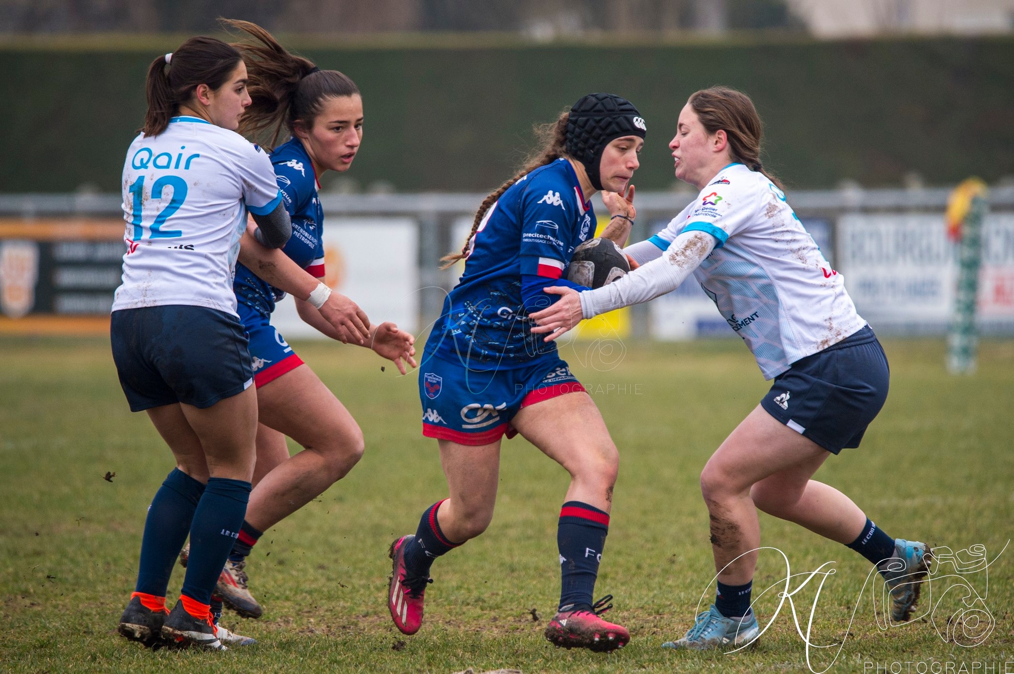  FC Grenoble Rugby - Montpellier Hérault Rugby - Rugby - FFR 2025 - U-18 Fém - Grenoble vs Montpellier (#FFR25U18GREMON1) Photo by: Karine Valentin | Siuxy Sports 2025-01-18