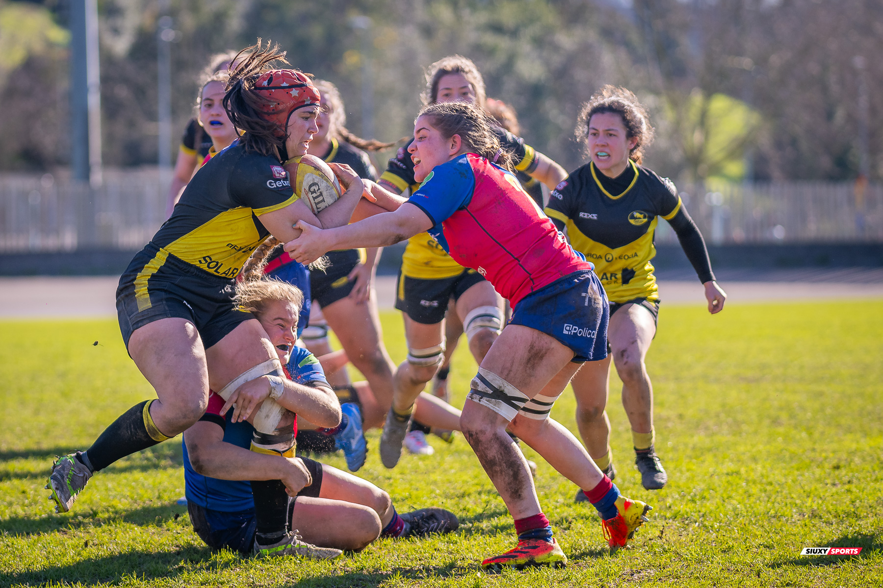  Getxo Artea Rugby Taldea - Futbol Club Barcelona Rugby - Rugby - FER 2025 - LIGA IBERDROLA - GETXO NESKAK (33) vs (12) AVFCBR FEM (#FER25LIGNBR01) Photo by: Fredy Monfoto | Siuxy Sports 2025-01-19