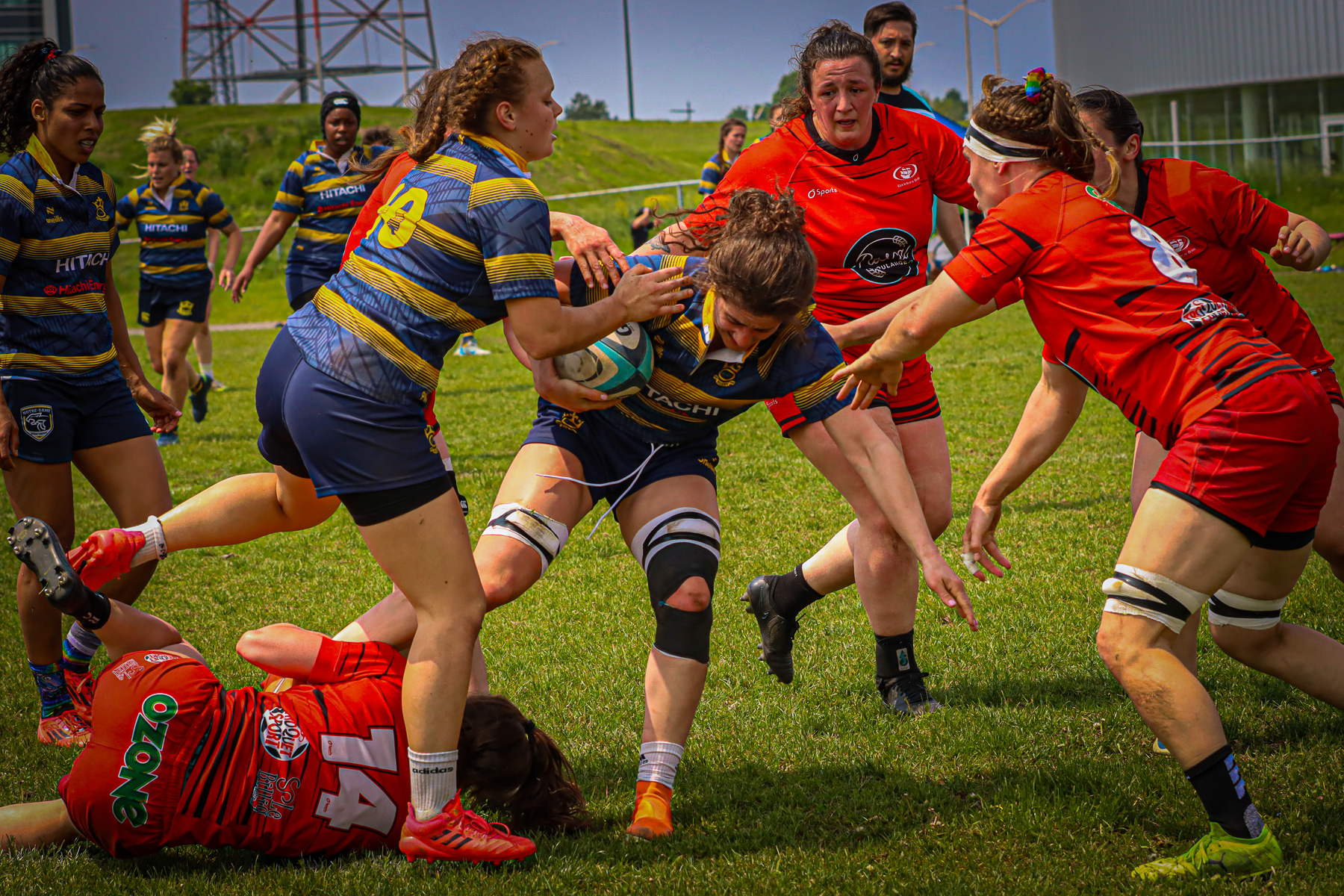  Club de Rugby de Québec - Town of Mount Royal RFC - Rugby - RQ 2025 - SL F - Club de Rugby de Québec (54) vs (12) TMR (#RQ25SLFQCTMR6) Photo by: Photo Mayarts | Siuxy Sports 2025-06-07