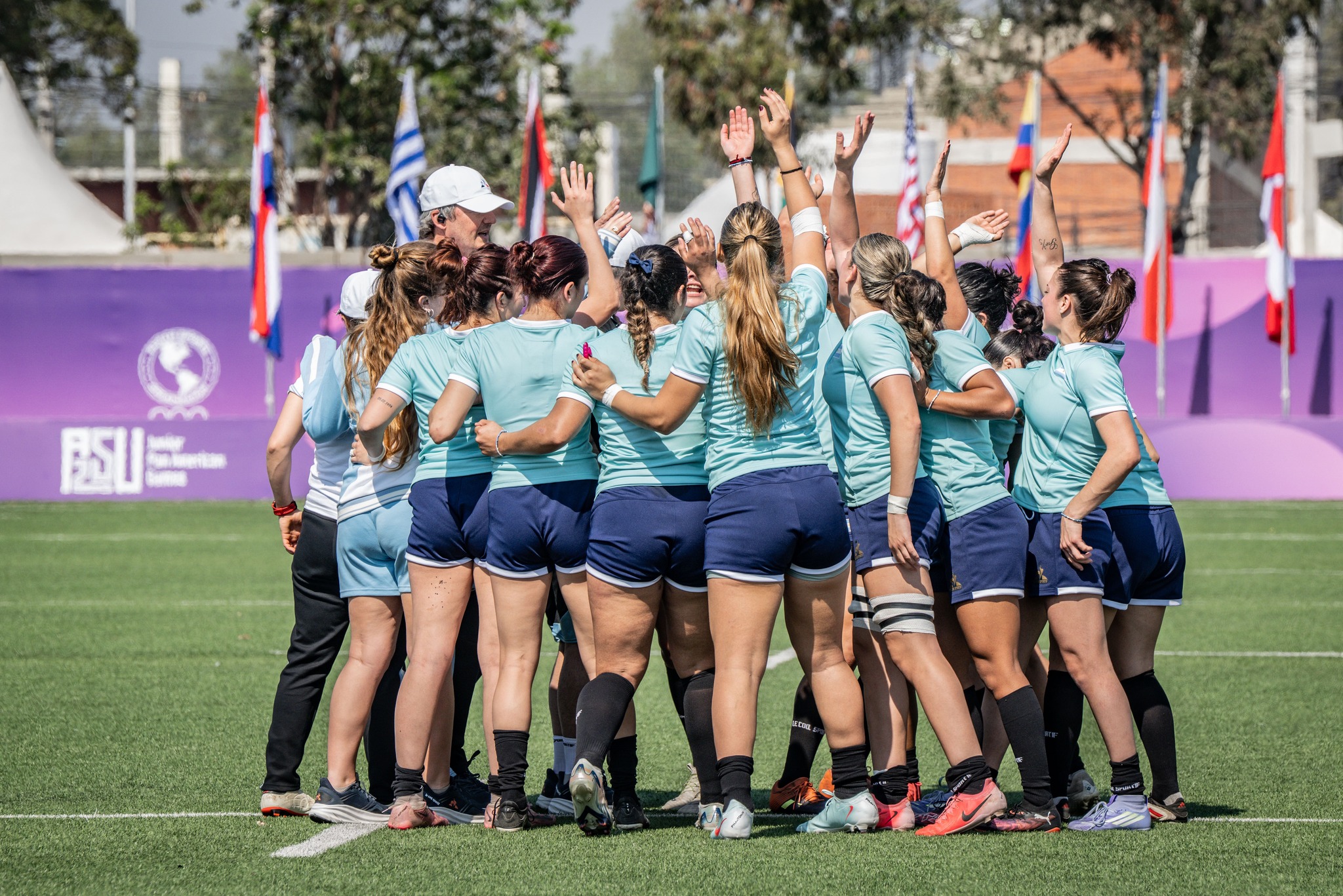  Selección Argentina de Rugby 7 Junior -  - Rugby - Yaguaretés 7's - Juegos Panamericanos Junior de Asunción (#JP2025YAGI7) Photo by: Christian Mas | Siuxy Sports 2025-08-17