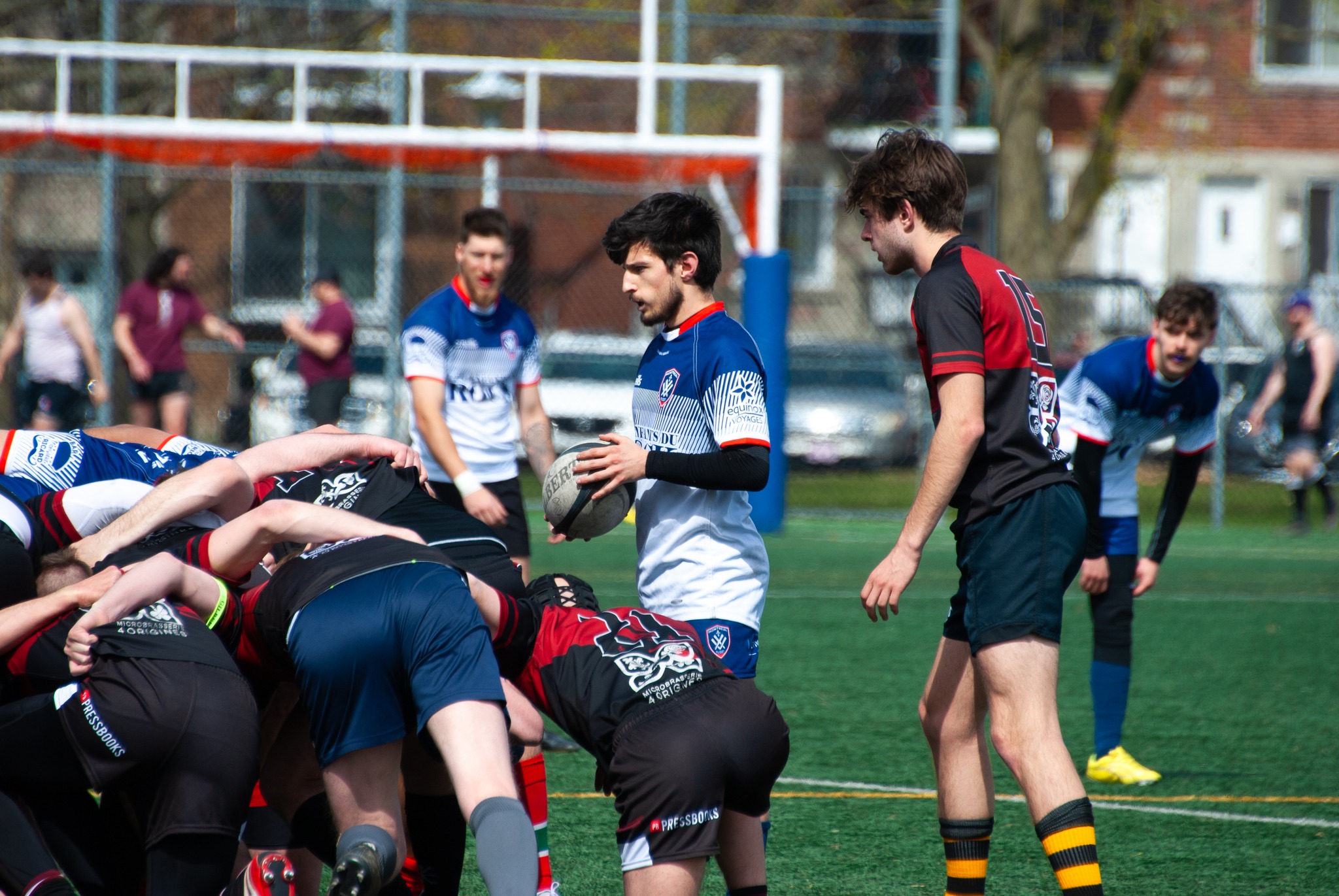  Rugby Club de Montréal - Westmount Rugby Club - Rugby - RQ 2024 - LPR2 - RCMXV vs Westmount 2 (#RQ24LP2RCMXW4) Photo by: Coraline Brochet | Siuxy Sports 2024-04-27