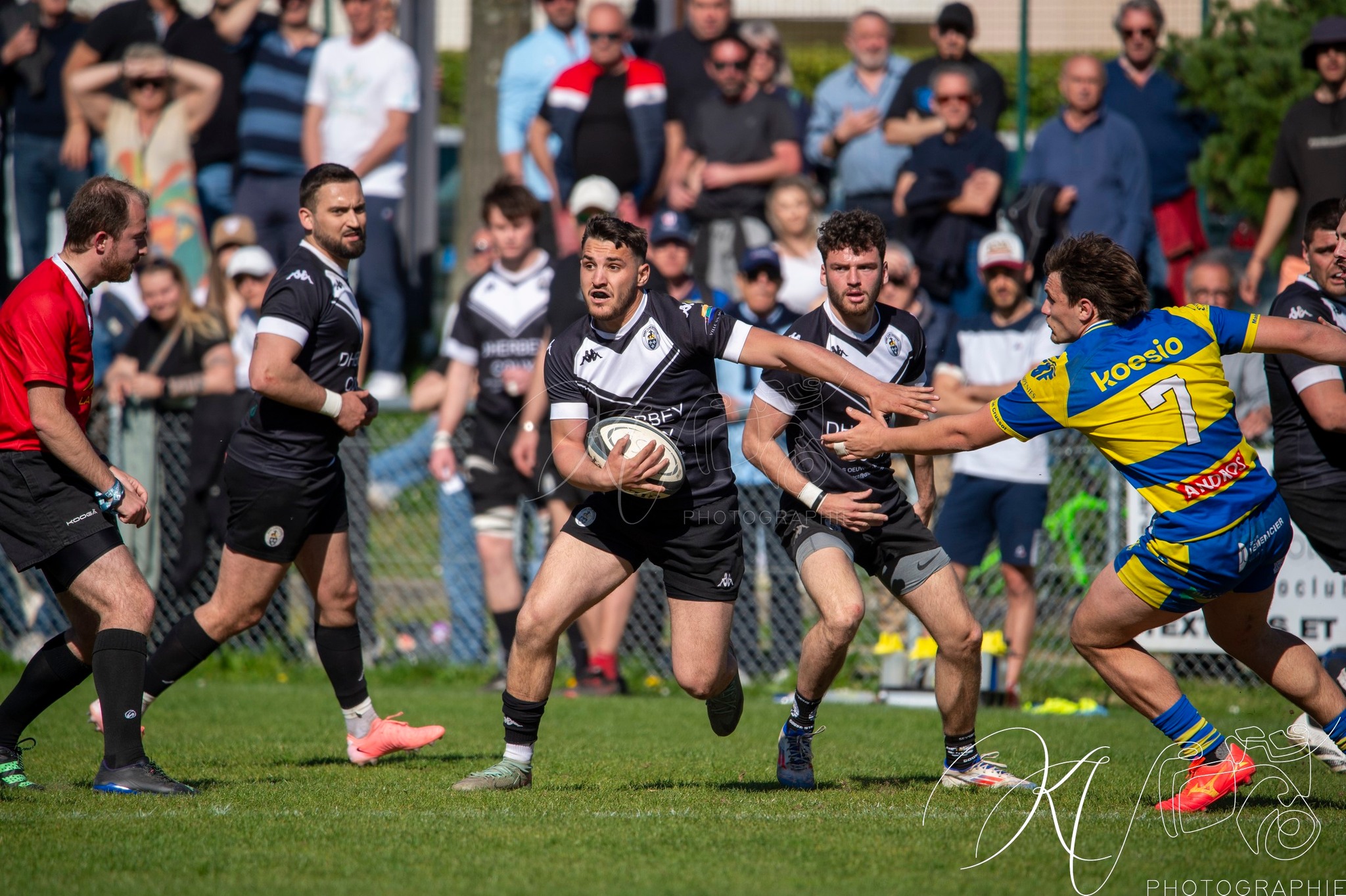  Rugby Club de Seyssins - Bassin de Crussol Rugby - Rugby - FFR 2025 - Féd 3 - RC de Seyssins (33) vs (31) Bassin de Crussol (#FFR25F3RCSBC04) Photo by: Karine Valentin | Siuxy Sports 2025-04-06