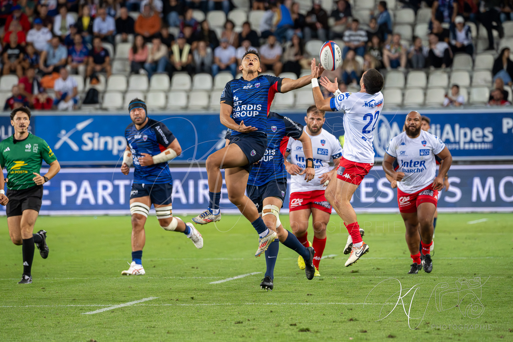  FC Grenoble Rugby - Stade Aurillacois - Rugby - FFR 2025 - FC Grenoble (38) vs (16) Stade Aurillacois (#FFR25FCGSA019) Photo by: Karine Valentin | Siuxy Sports 2025-09-05