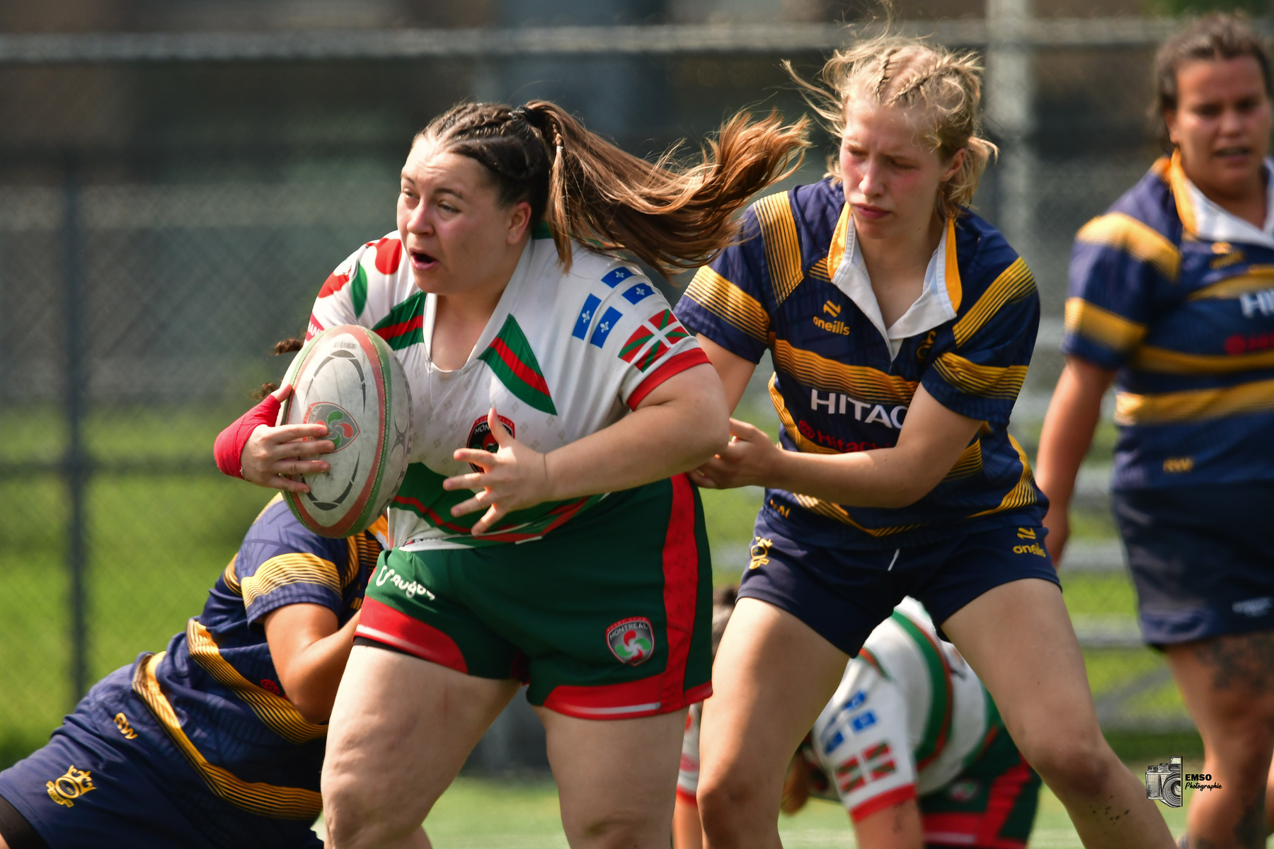 Rugby Club de Montréal - Town of Mount Royal RFC - Rugby - RQ 2025 - LP2 F - Rugby Club de Montréal vs TMR (#RQ25LP2FRCMT7) Photo by: emso photo | Siuxy Sports 2025-07-26