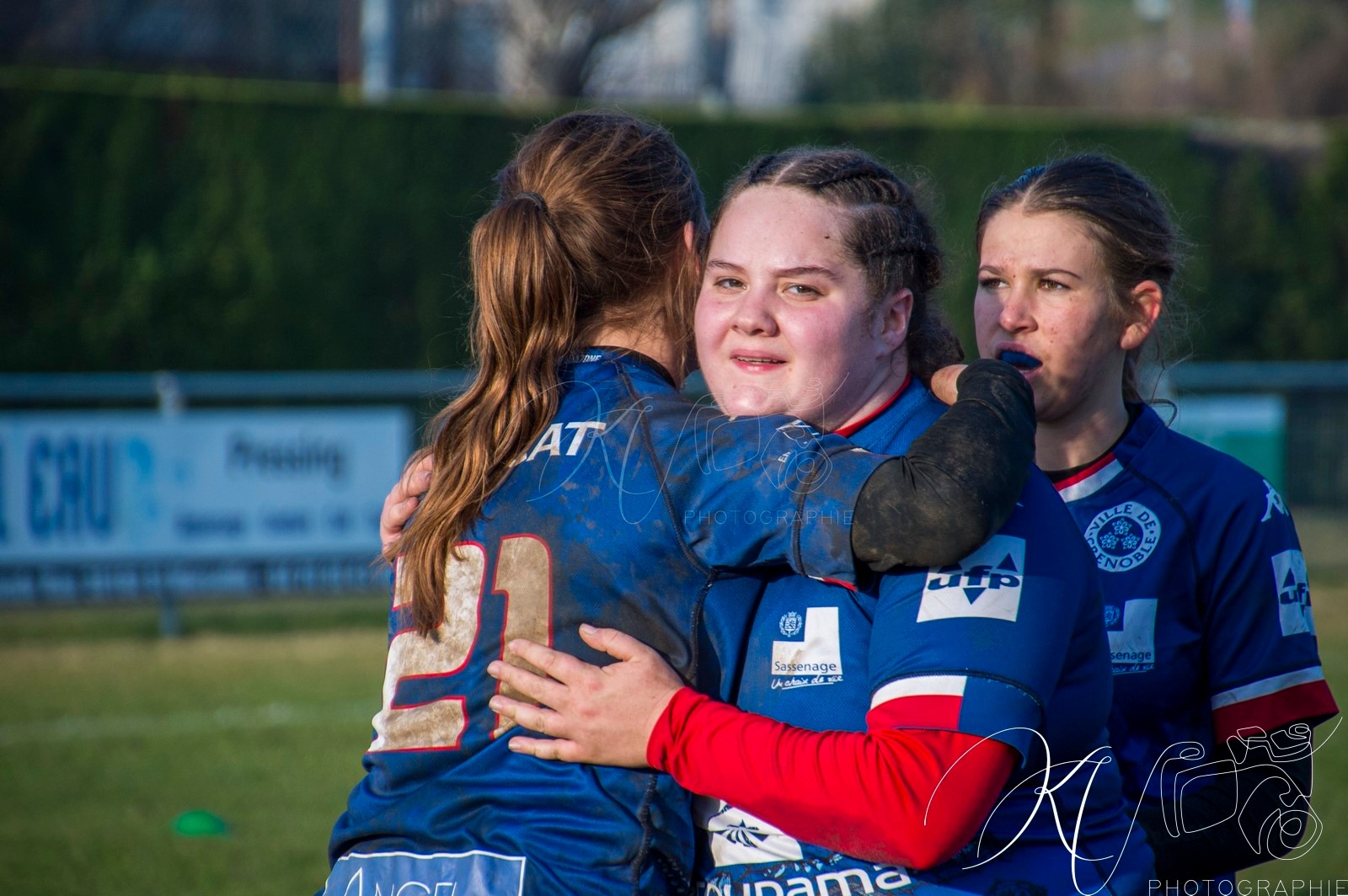  FC Grenoble Rugby - Montpellier Hérault Rugby - Rugby - FFR 2025 - U-18 Fém - Grenoble vs Montpellier (#FFR25U18GREMON1) Photo by: Karine Valentin | Siuxy Sports 2025-01-18