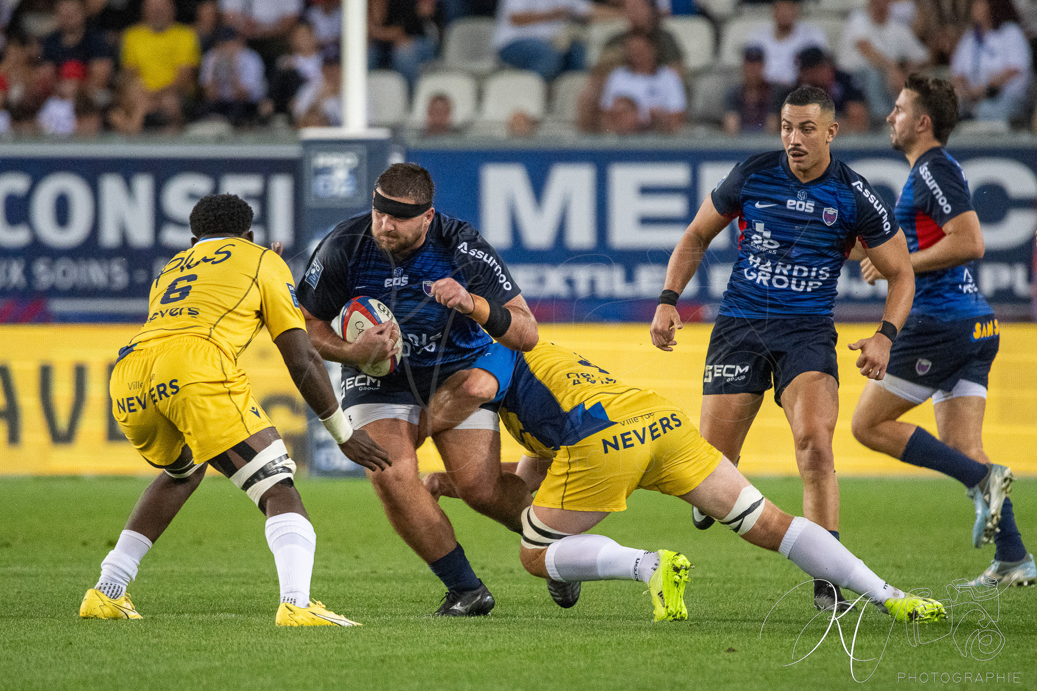  FC Grenoble Rugby - USON Nevers - Rugby - FFR 2025 - Pro D2 - Grenoble Rugby vs USON Nevers (#FFR25PD2GRUN9) Photo by: Karine Valentin | Siuxy Sports 2025-09-18