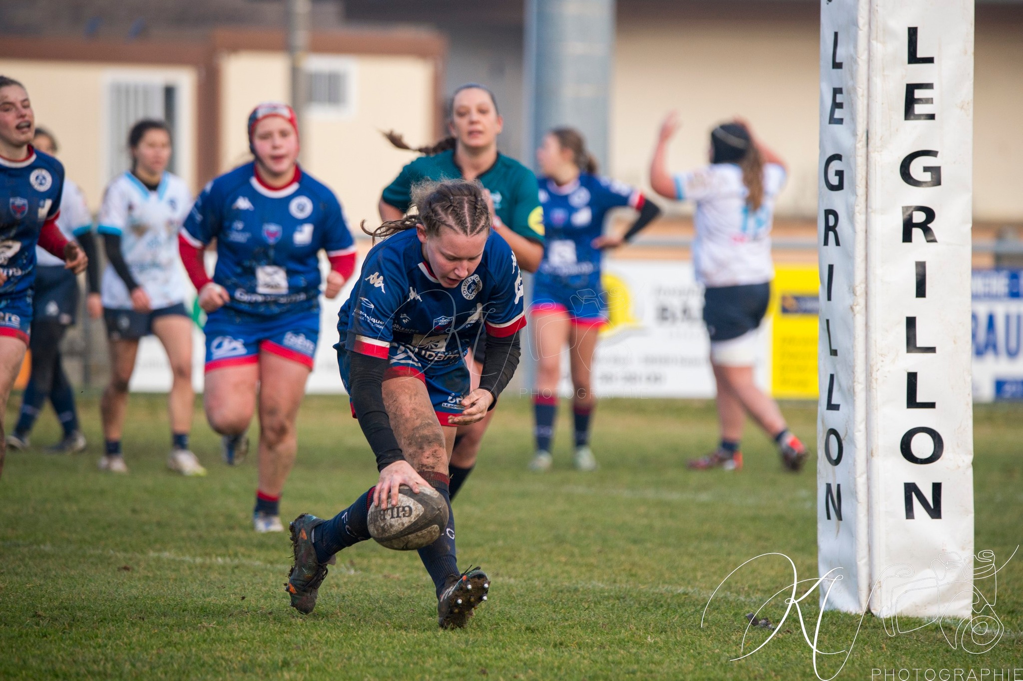  FC Grenoble Rugby - Montpellier Hérault Rugby - Rugby - FFR 2025 - U-18 Fém - Grenoble vs Montpellier (#FFR25U18GREMON1) Photo by: Karine Valentin | Siuxy Sports 2025-01-18