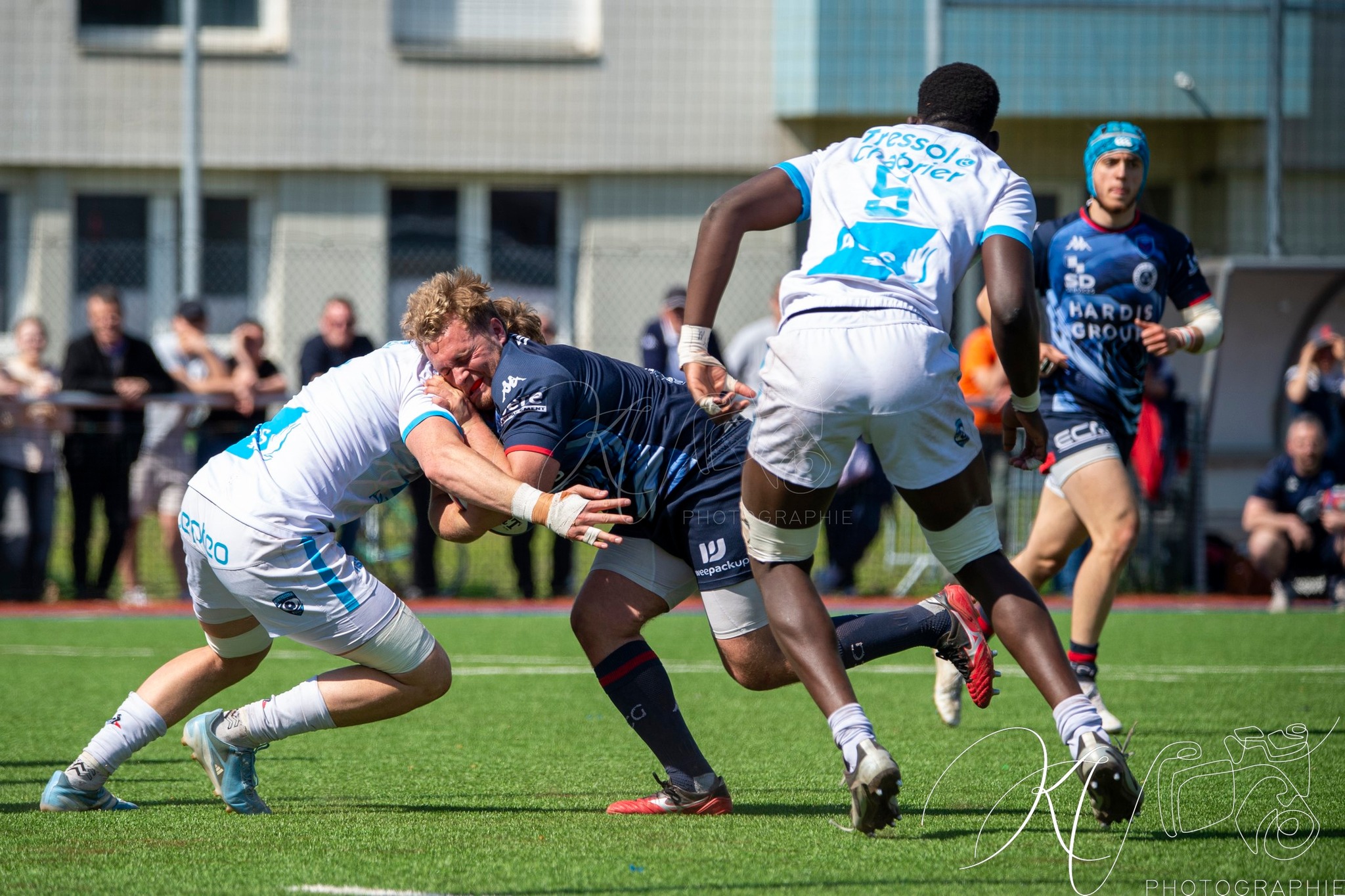  FC Grenoble Rugby - Montpellier Hérault Rugby - Rugby - FFR 2025 - Espoirs - FC Grenoble vs Montpellier (#FFR25ESPFCGMON) Photo by: Karine Valentin | Siuxy Sports 2025-04-04