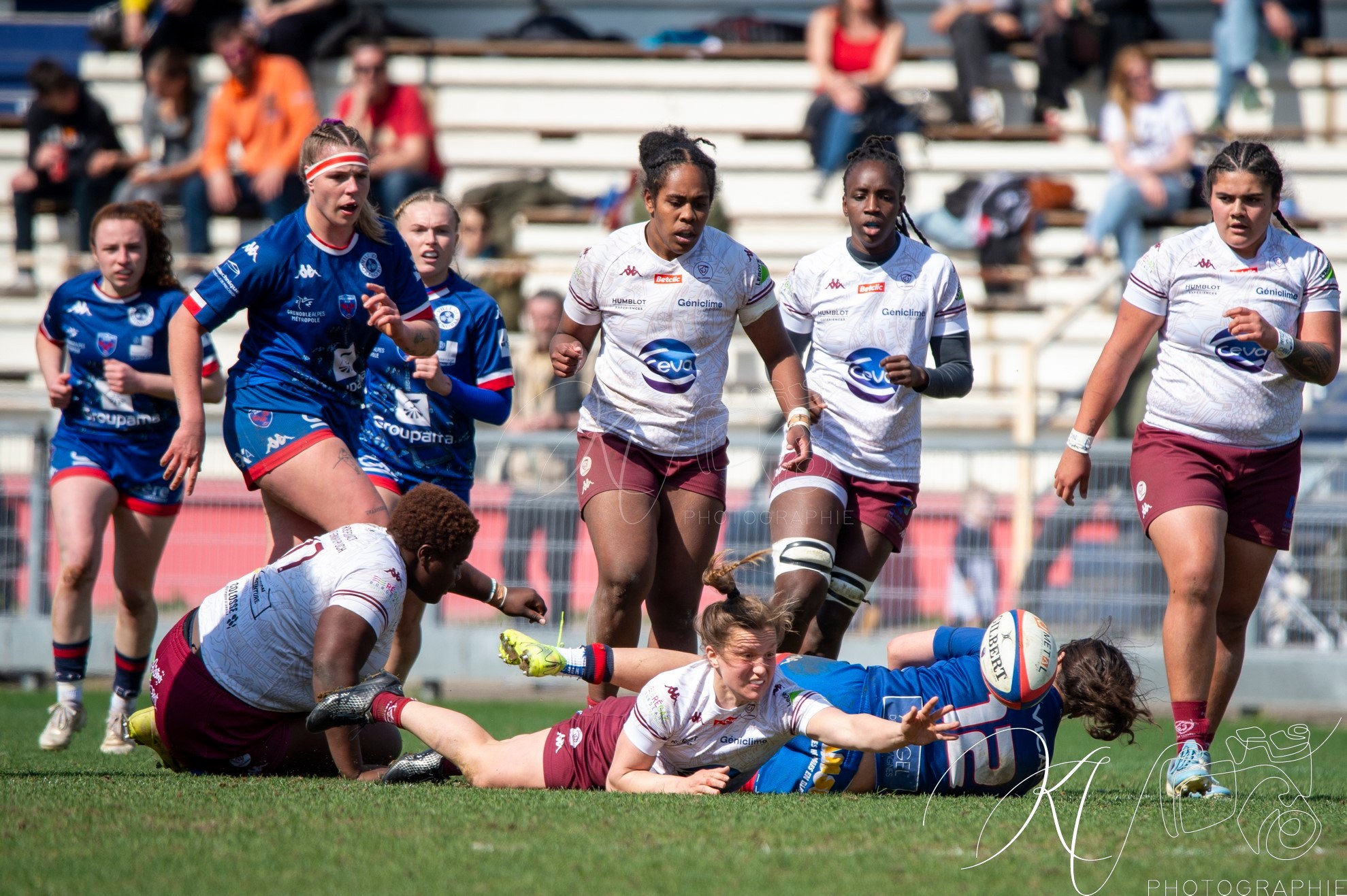  FC Grenoble Rugby - Stade Bordelais - Rugby - FFR 2025 - Élite 1 - FC Grenoble vs Stade Bordelais (#FFR25E1FCGSB03) Photo by: Karine Valentin | Siuxy Sports 2025-03-29