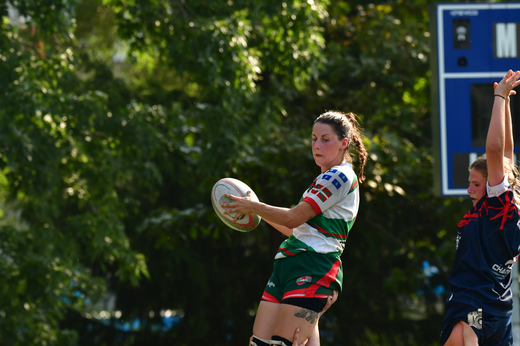  Rugby Club de Montréal - Braves de Trois-Rivières - Rugby - RQ 2025 - LPR2 F - Demi Finale - RCM (48) vs (14) Braves de Trois-Rivières (#RQ25LP2FRCMB8) Photo by: emso photo | Siuxy Sports 2025-08-09