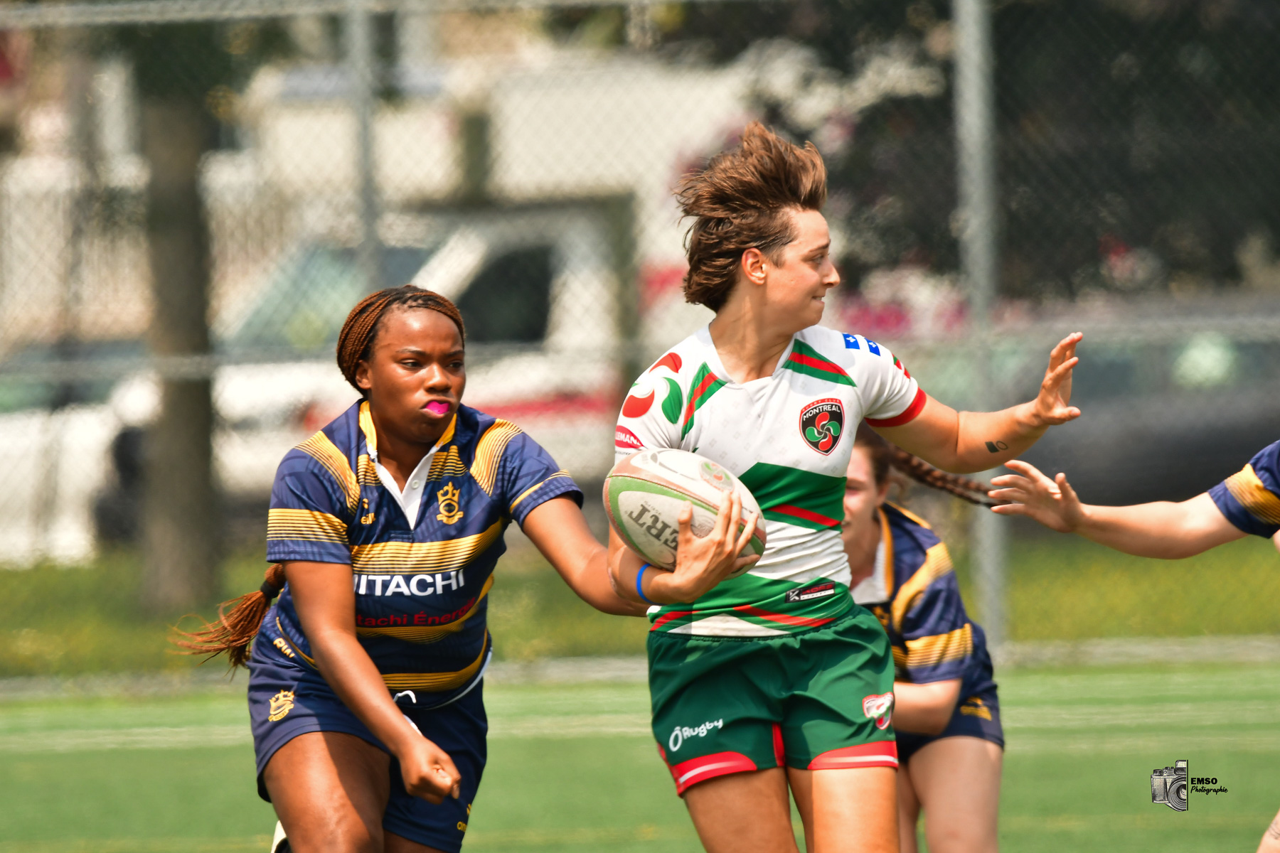 Camille BANNAY -  Rugby Club de Montréal - Town of Mount Royal RFC - Rugby - RQ 2025 - LP2 F - Rugby Club de Montréal vs TMR (#RQ25LP2FRCMT7) Photo by: emso photo | Siuxy Sports 2025-07-26