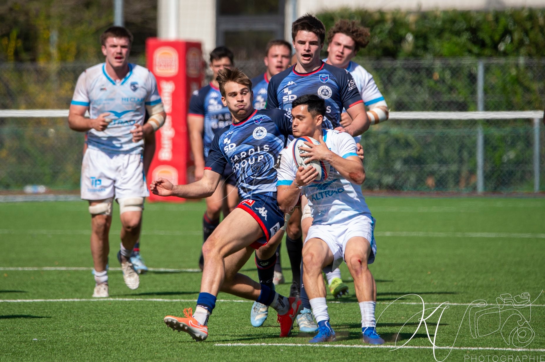  FC Grenoble Rugby - Montpellier Hérault Rugby - Rugby - FFR 2025 - Espoirs - FC Grenoble vs Montpellier (#FFR25ESPFCGMON) Photo by: Karine Valentin | Siuxy Sports 2025-04-04