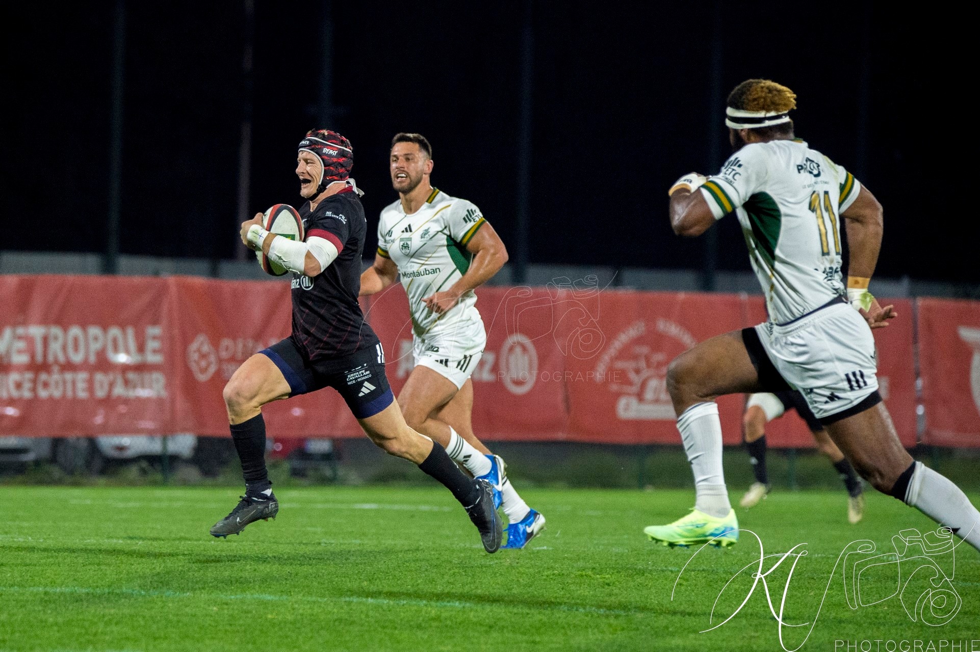  Stade niçois - US Montauban - Rugby - FFR 2025 - Pro D2 - Stade Niçois (7) vs (15) US Montauban (#PD225PD2SNUSM02) Photo by: Karine Valentin | Siuxy Sports 2025-02-21