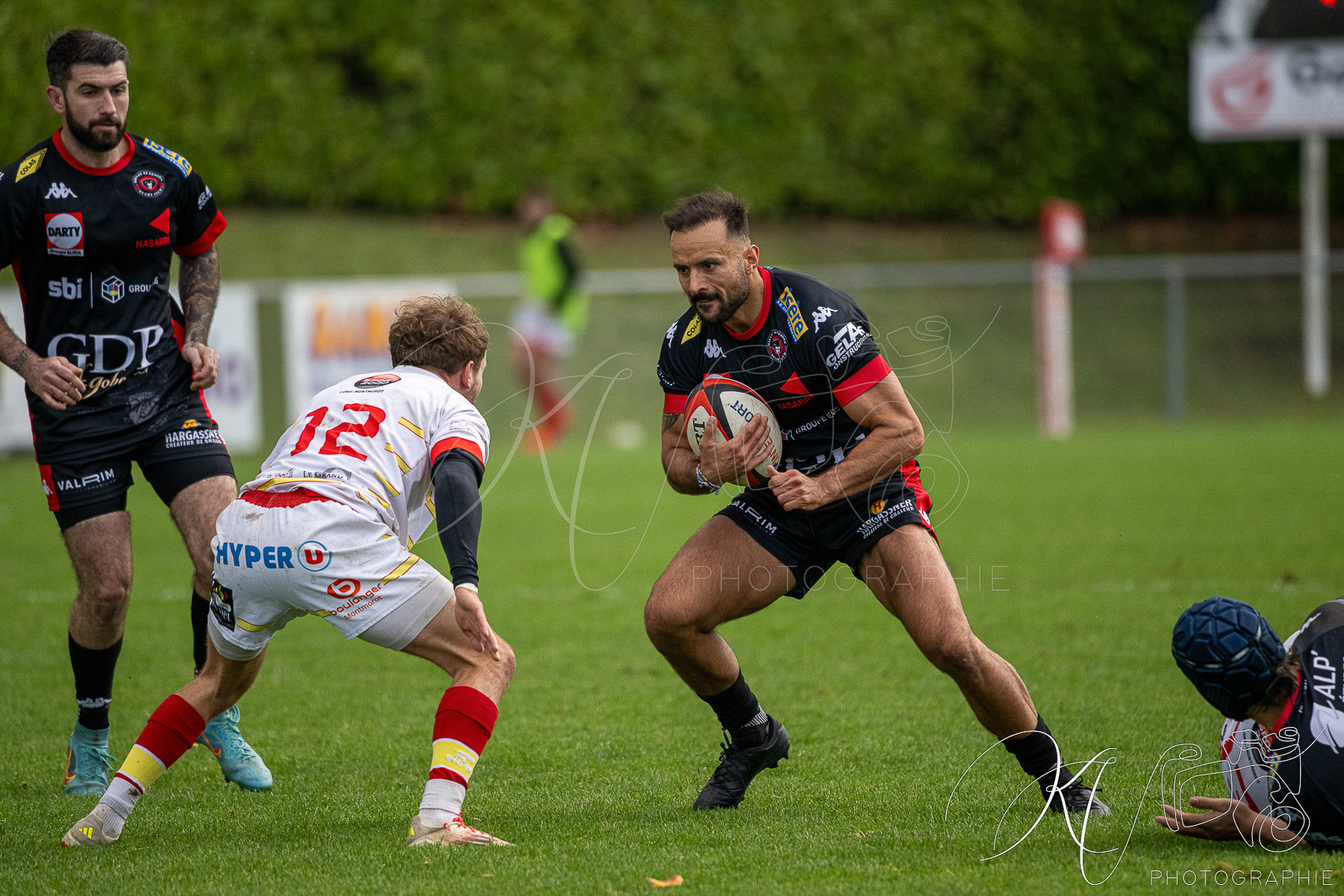  Bièvre Saint-Geoirs RC - Cercle Sportif Lédonien - Rugby - FFR 2025 - Réserve - Bièvre St-Georges vs Cercle Sportif Lédonien (#FFR25RBGCDL10) Photo by: Karine Valentin | Siuxy Sports 2025-10-25