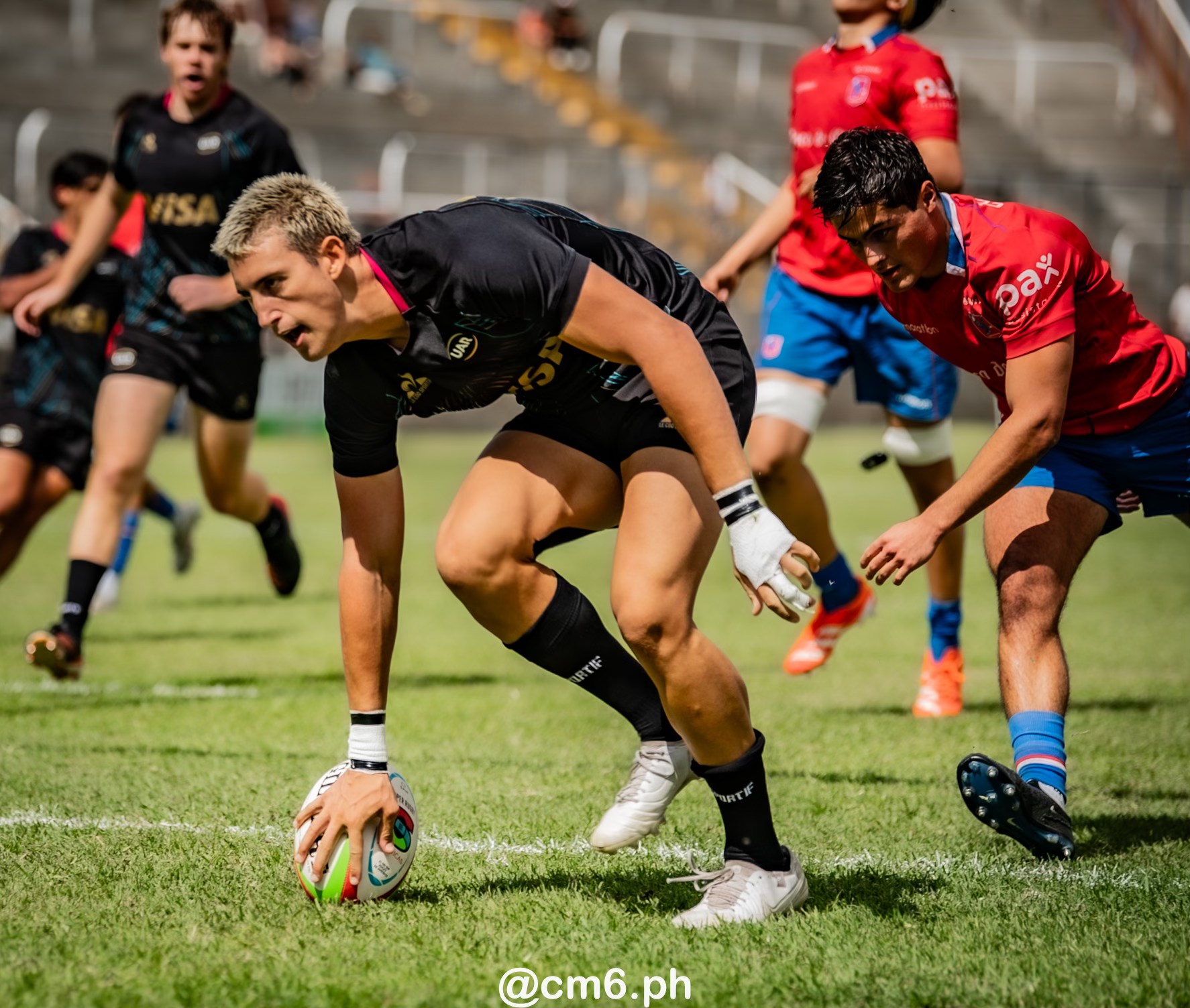  Seleccion Argentina de Rugby U-18 - Seleccion Uruguaya de Rugby U-18 - Rugby - 2025 Sudamérica Rugby U18 - Argentina vs Uruguay  (#2025SUDRU18ARUR04) Photo by: Christian Mas | Siuxy Sports 2025-04-09