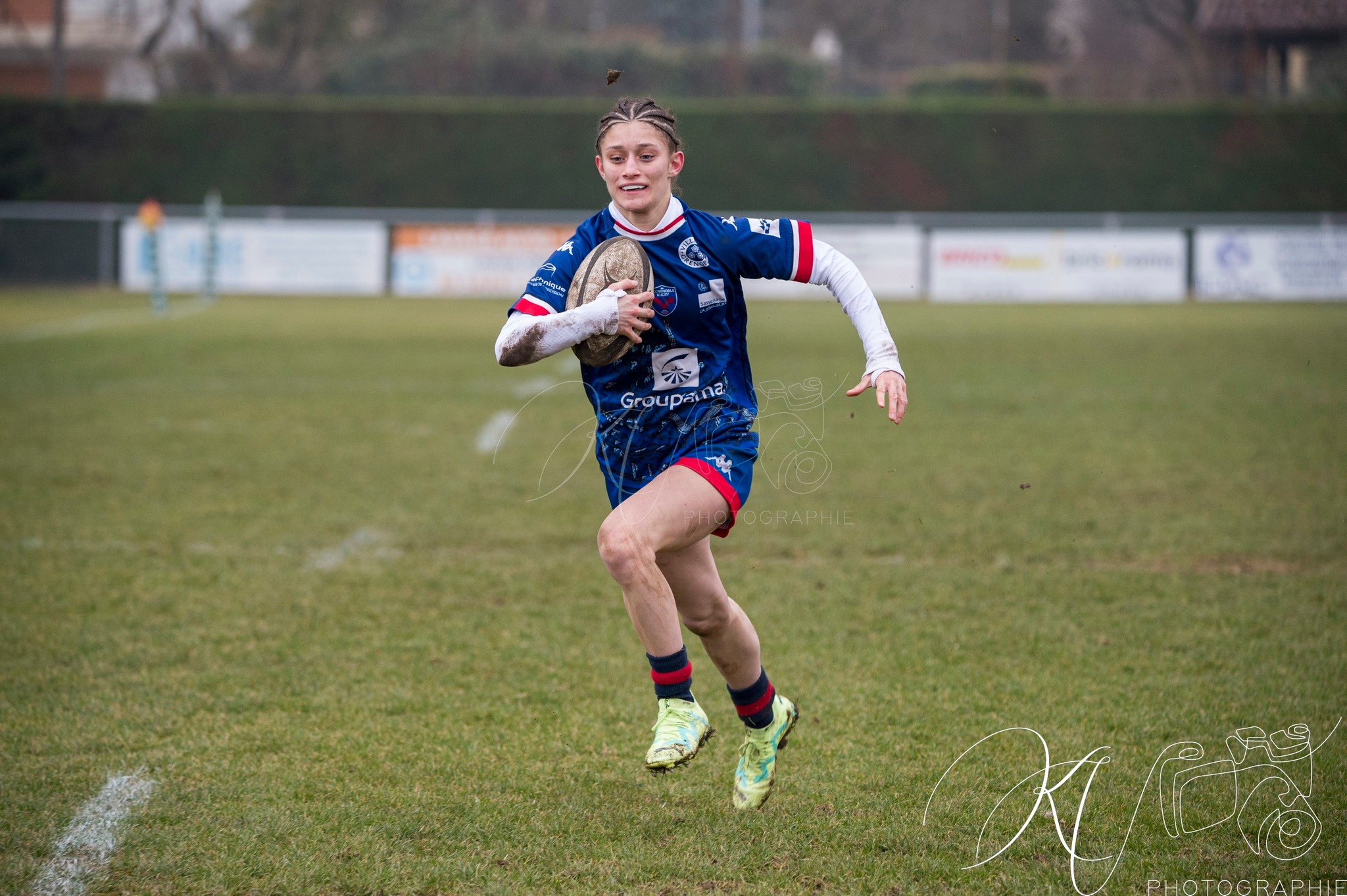  FC Grenoble Rugby - Montpellier Hérault Rugby - Rugby - FFR 2025 - U-18 Fém - Grenoble vs Montpellier (#FFR25U18GREMON1) Photo by: Karine Valentin | Siuxy Sports 2025-01-18