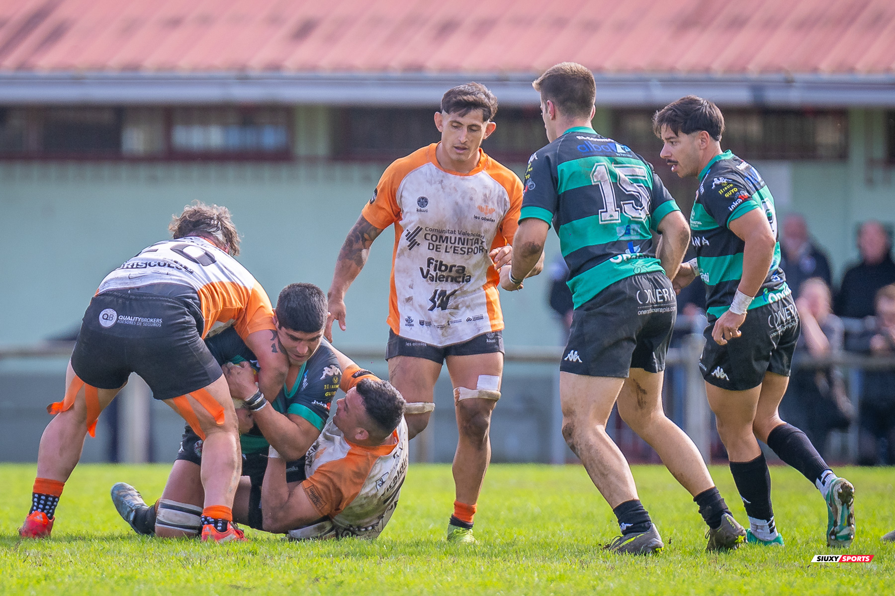  Gernika Rugby Taldea - Club de Rugby Les Abelles - Rugby - FER 2025 - Gernika RT vs Club de Rugby Les Abelles (#FER25GRTLA10) Photo by: Fredy Monfoto | Siuxy Sports 2025-10-26