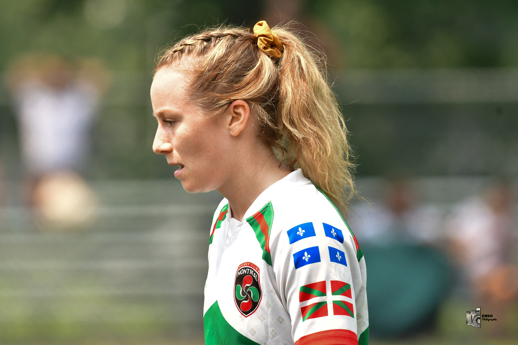 Emeline DELAMARRE -  Rugby Club de Montréal - Town of Mount Royal RFC - Rugby - RQ 2025 - LP2 F - Rugby Club de Montréal vs TMR (#RQ25LP2FRCMT7) Photo by: emso photo | Siuxy Sports 2025-07-26