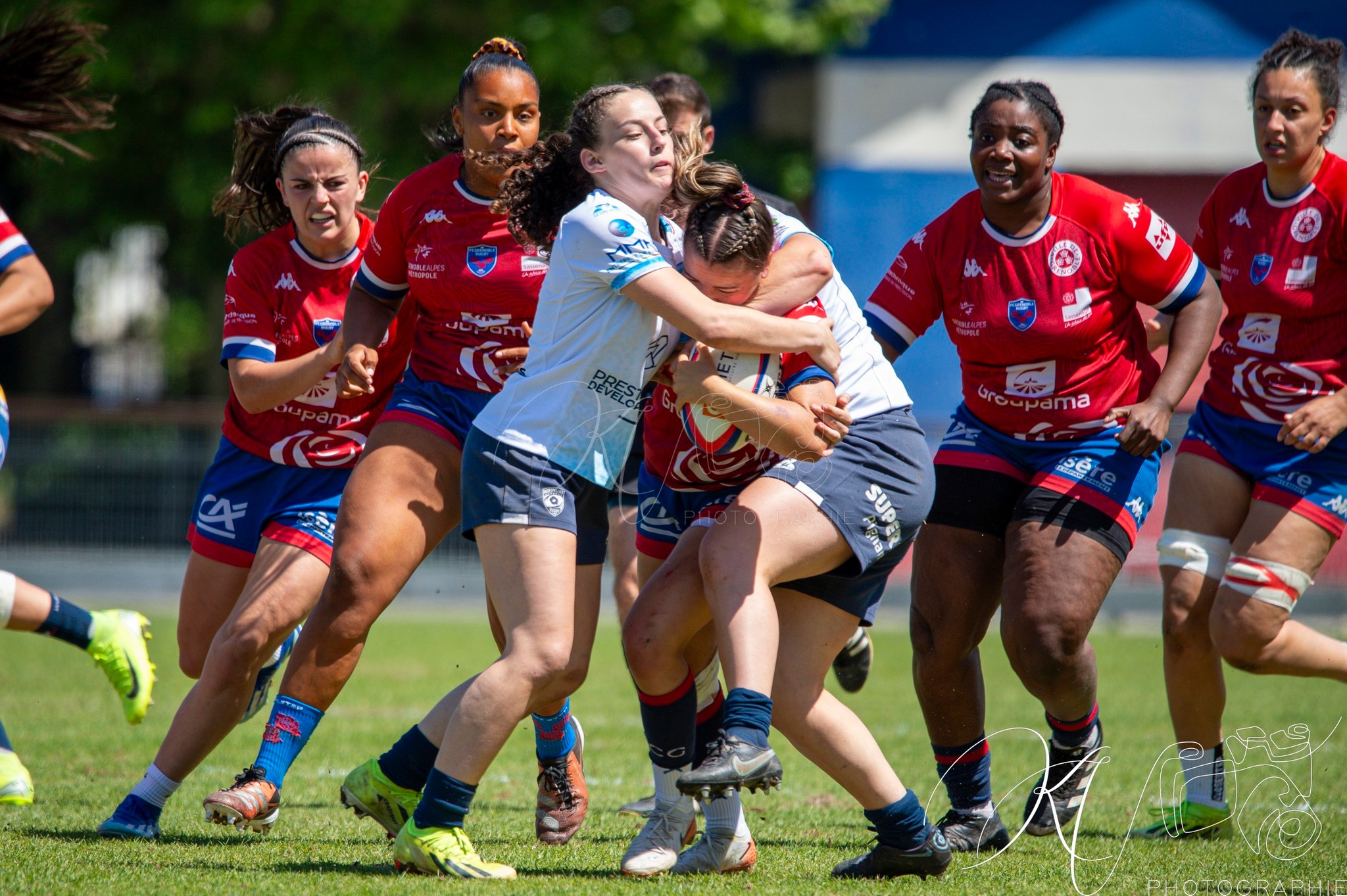  FC Grenoble Rugby - Montpellier Hérault Rugby - Rugby - FFR 2025 - Élite 1 - FC Grenoble (38) vs (17) Montpellier (#FFR25E1FCGMO5) Photo by: Karine Valentin | Siuxy Sports 2025-05-18
