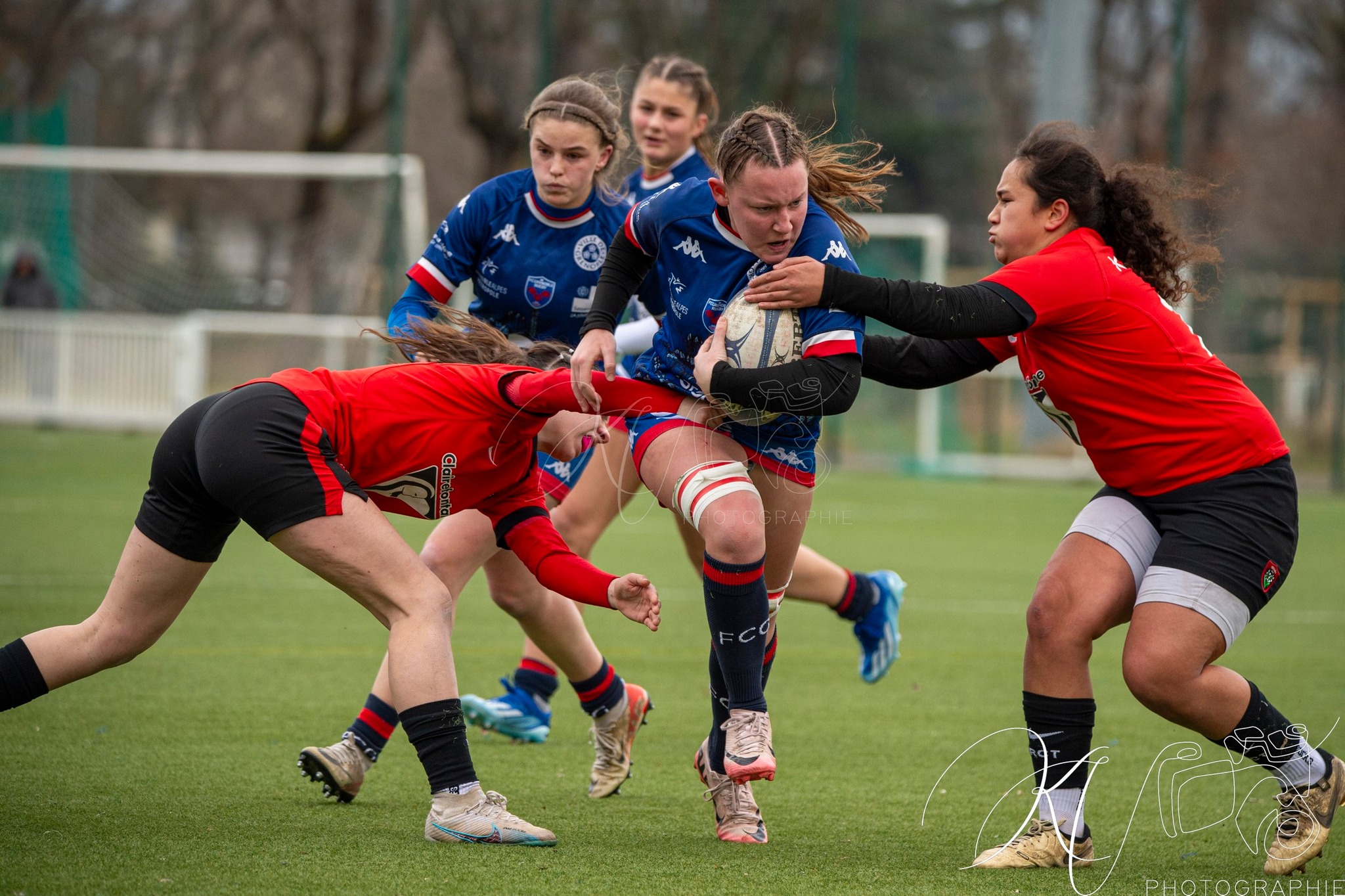  FC Grenoble Rugby - RC Toulonnais - Rugby - FFR 2025 - U-18 Fém - Grenoble vs Toulon (#FFR25U18FGRETOU02) Photo by: Karine Valentin | Siuxy Sports 2025-02-09