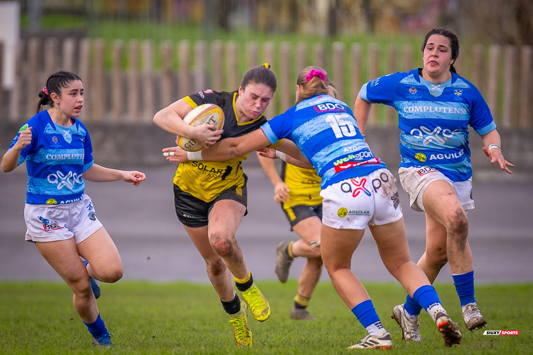  Getxo Artea Rugby Taldea - Club de Rugby Cisneros - Rugby - FER 2025 - LIGA IBERDROLA - GETXO NESKAK (39) vs (10) Cisneros (#FER25LIGNCI02) Photo by: Fredy Monfoto | Siuxy Sports 2025-02-15