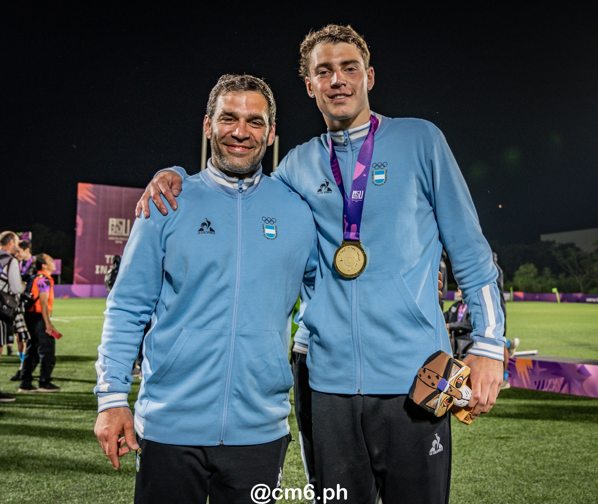  Selección Argentina de Rugby 7 Junior -  - Rugby - Los Pumas 7's - Oro en los Juegos Panamericanos Junior de Asunción (#JP2025PUMI7) Photo by: Christian Mas | Siuxy Sports 2025-08-17