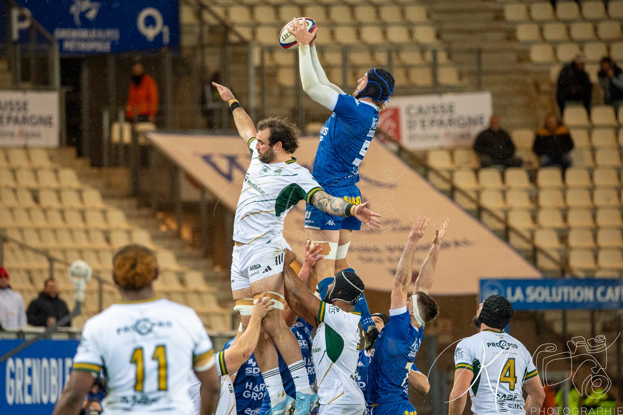  FC Grenoble Rugby - US Montauban - Rugby - FFR 2025 - Pro D2 - FC Grenoble Rugby (35) vs (15) US Montauban (#PD225PD2FCGUSB01) Photo by: Karine Valentin | Siuxy Sports 2025-01-09